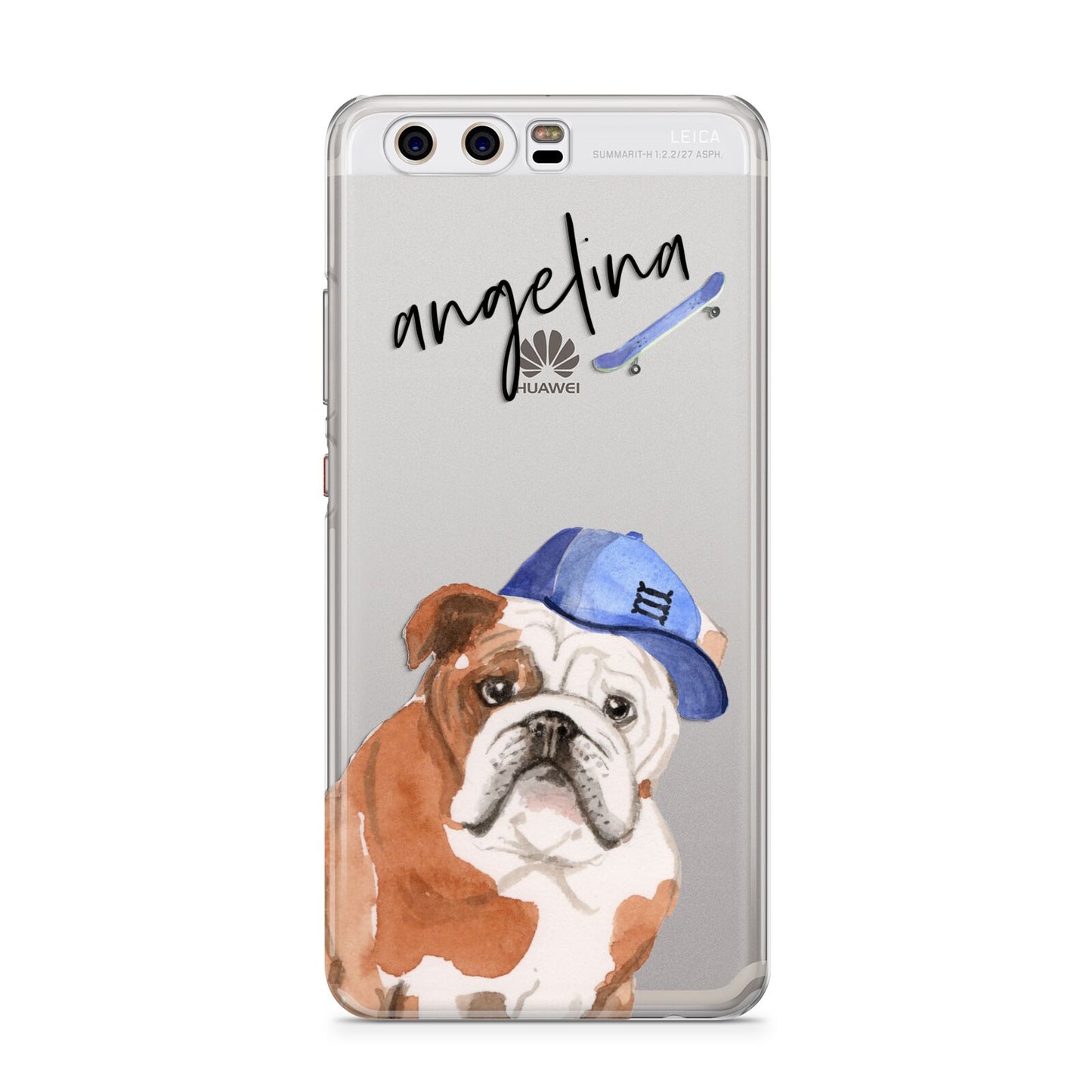 Personalised English Bulldog Huawei P10 Phone Case