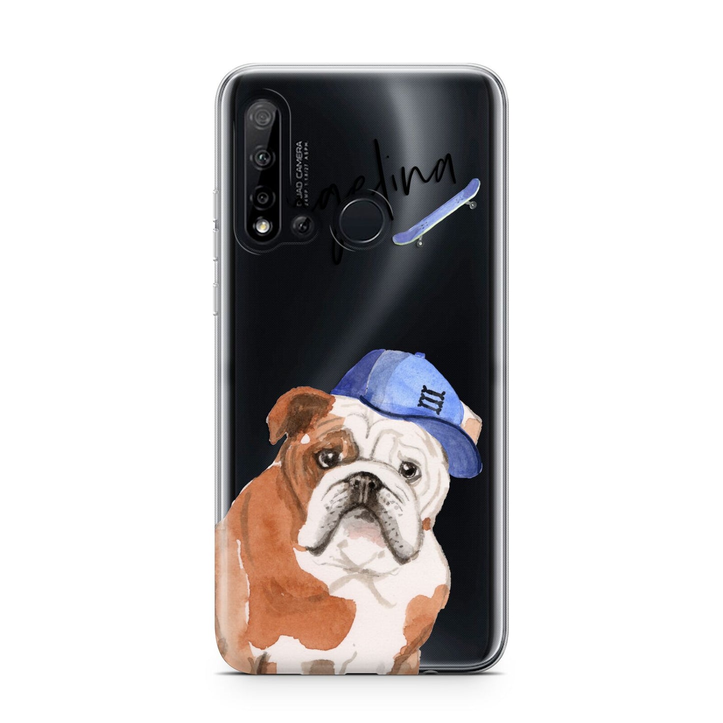 Personalised English Bulldog Huawei P20 Lite 5G Phone Case