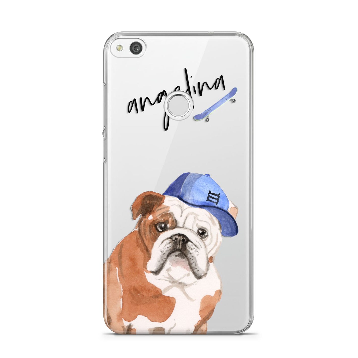 Personalised English Bulldog Huawei P8 Lite Case