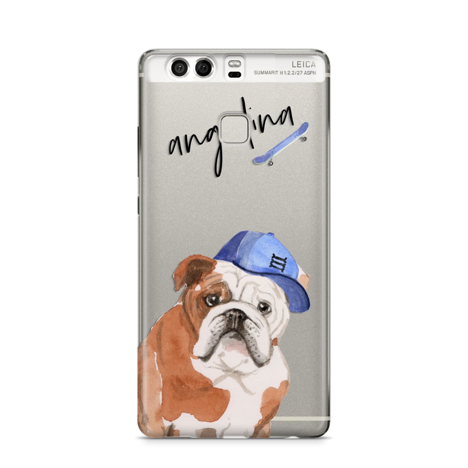 Personalised English Bulldog Huawei P9 Case