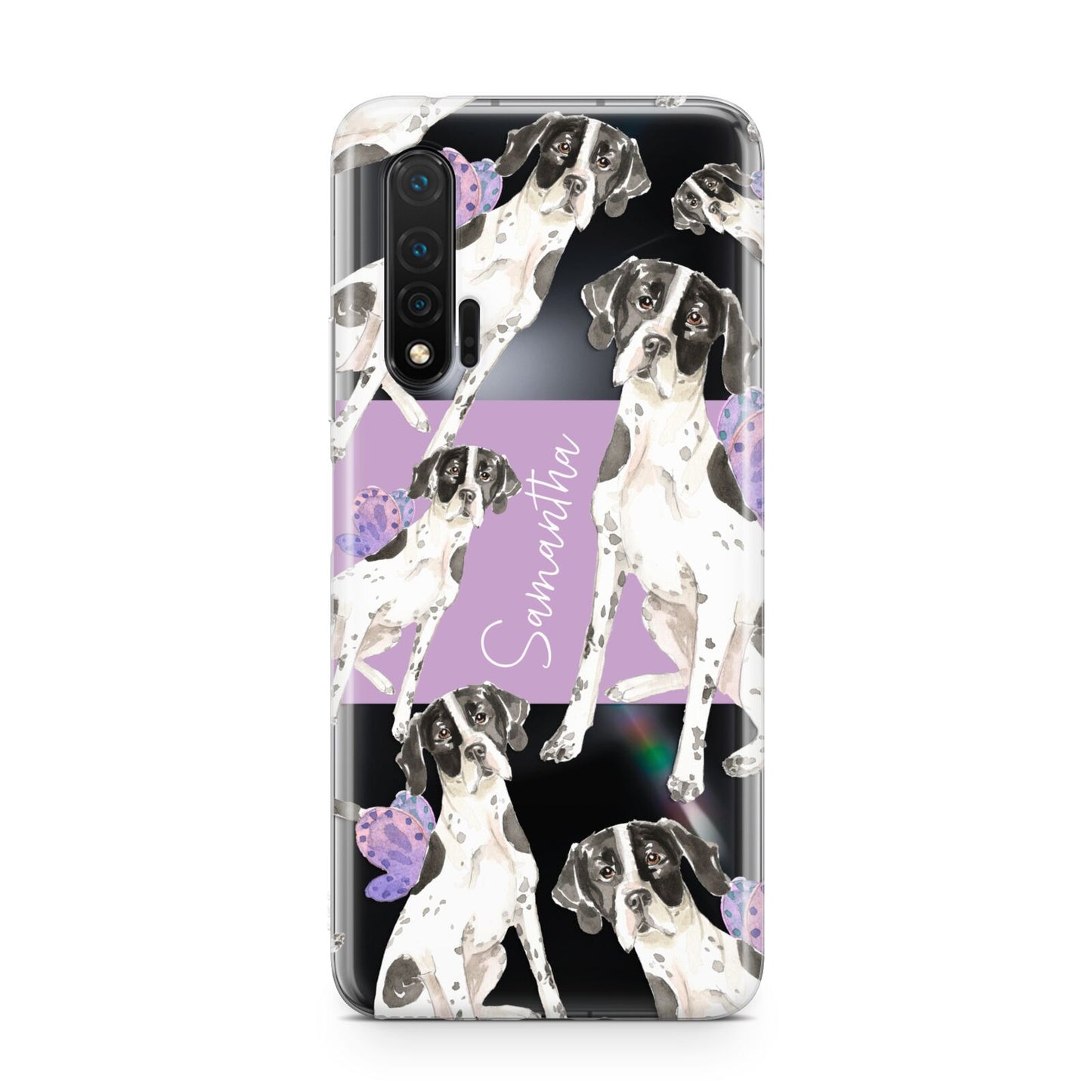 Personalised English Pointer Huawei Nova 6 Phone Case