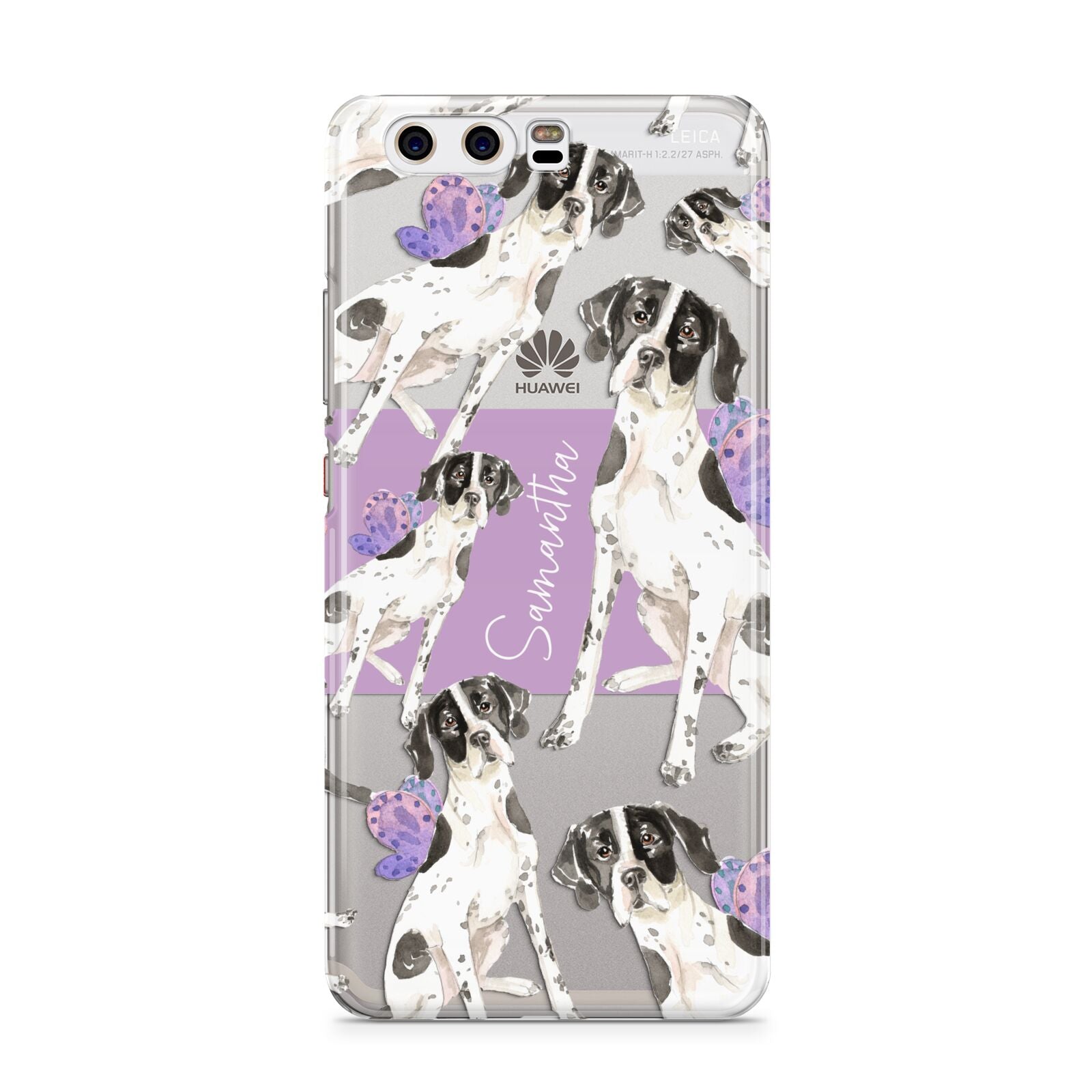 Personalised English Pointer Huawei P10 Phone Case