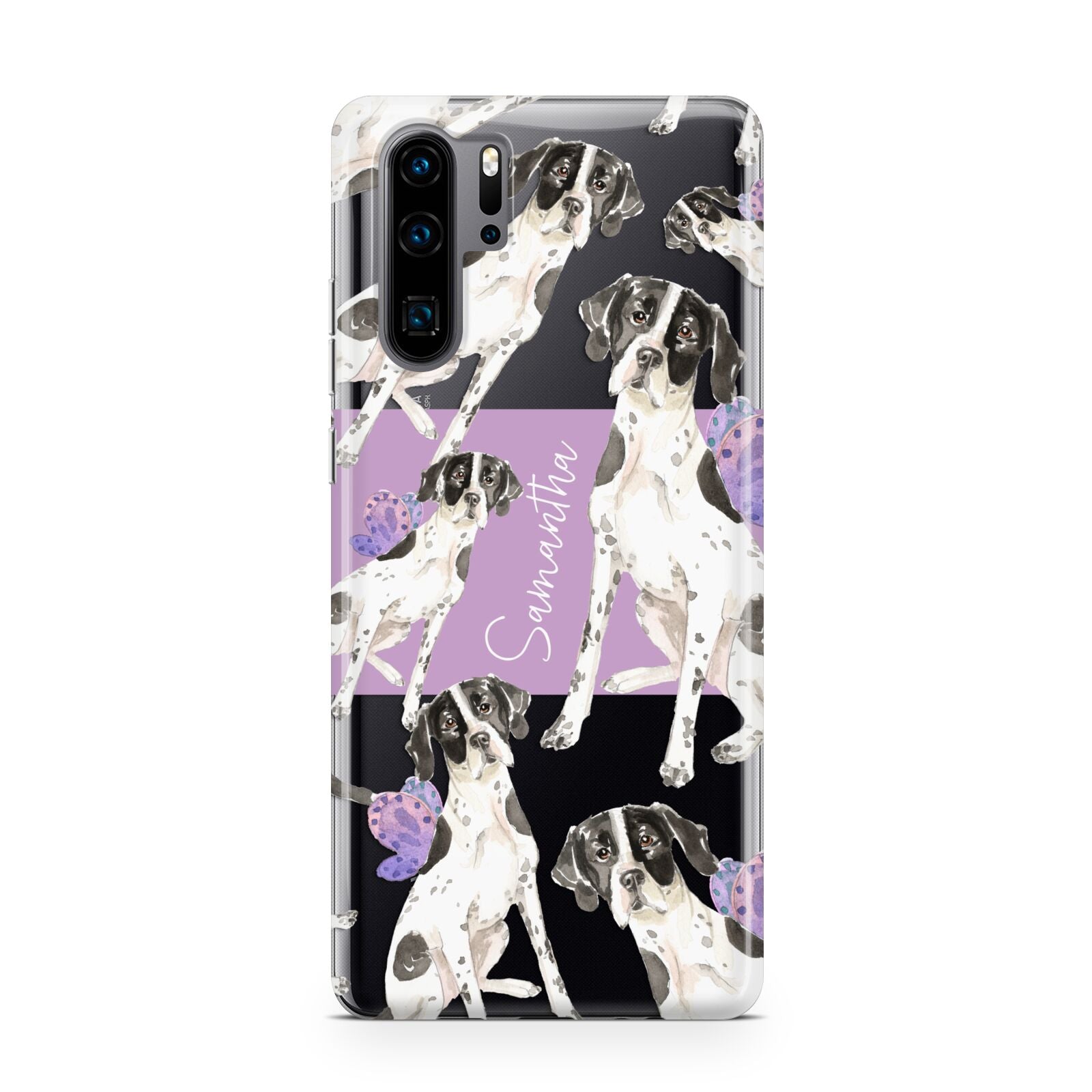 Personalised English Pointer Huawei P30 Pro Phone Case