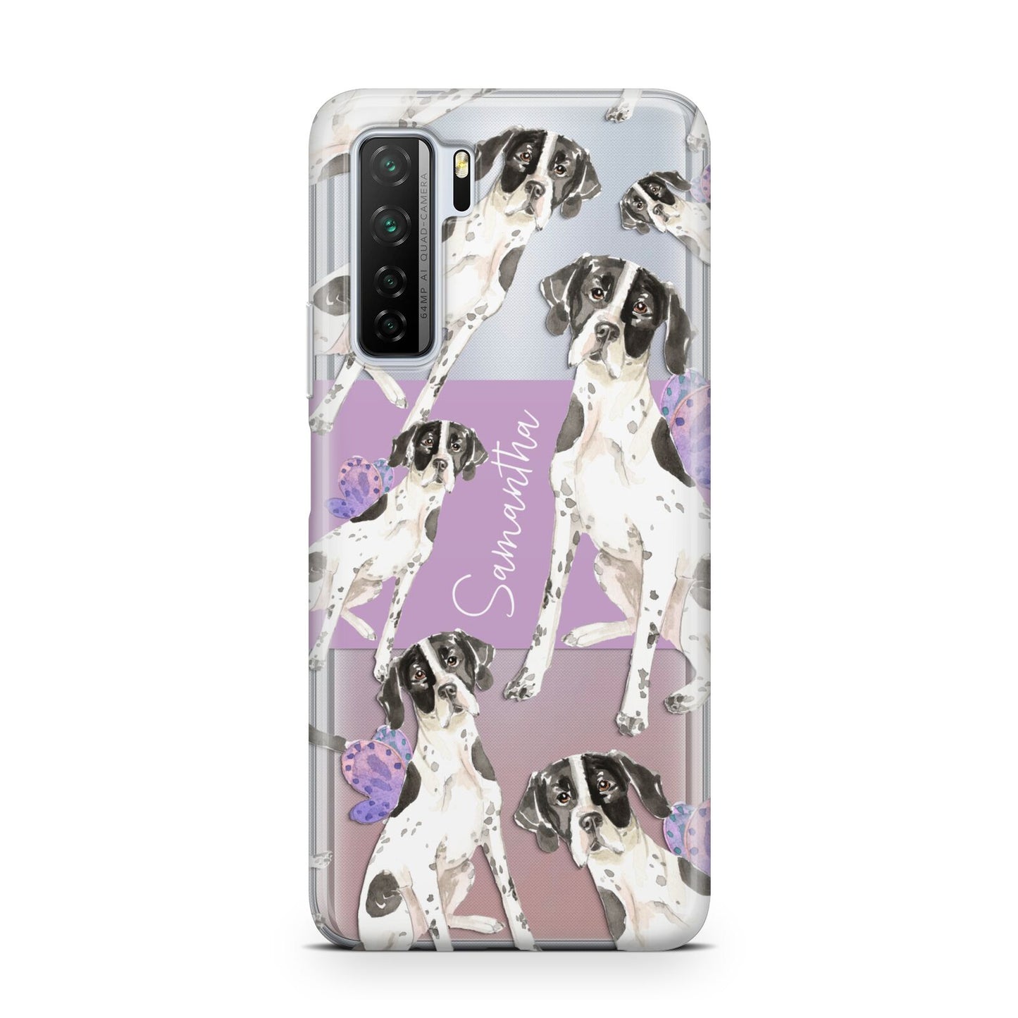 Personalised English Pointer Huawei P40 Lite 5G Phone Case