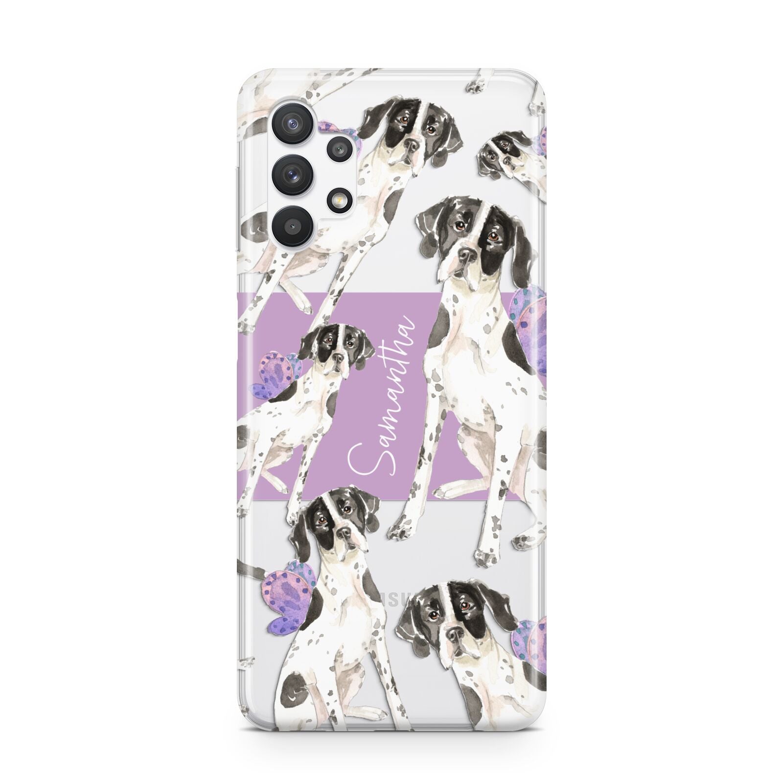 Personalised English Pointer Samsung A32 5G Case