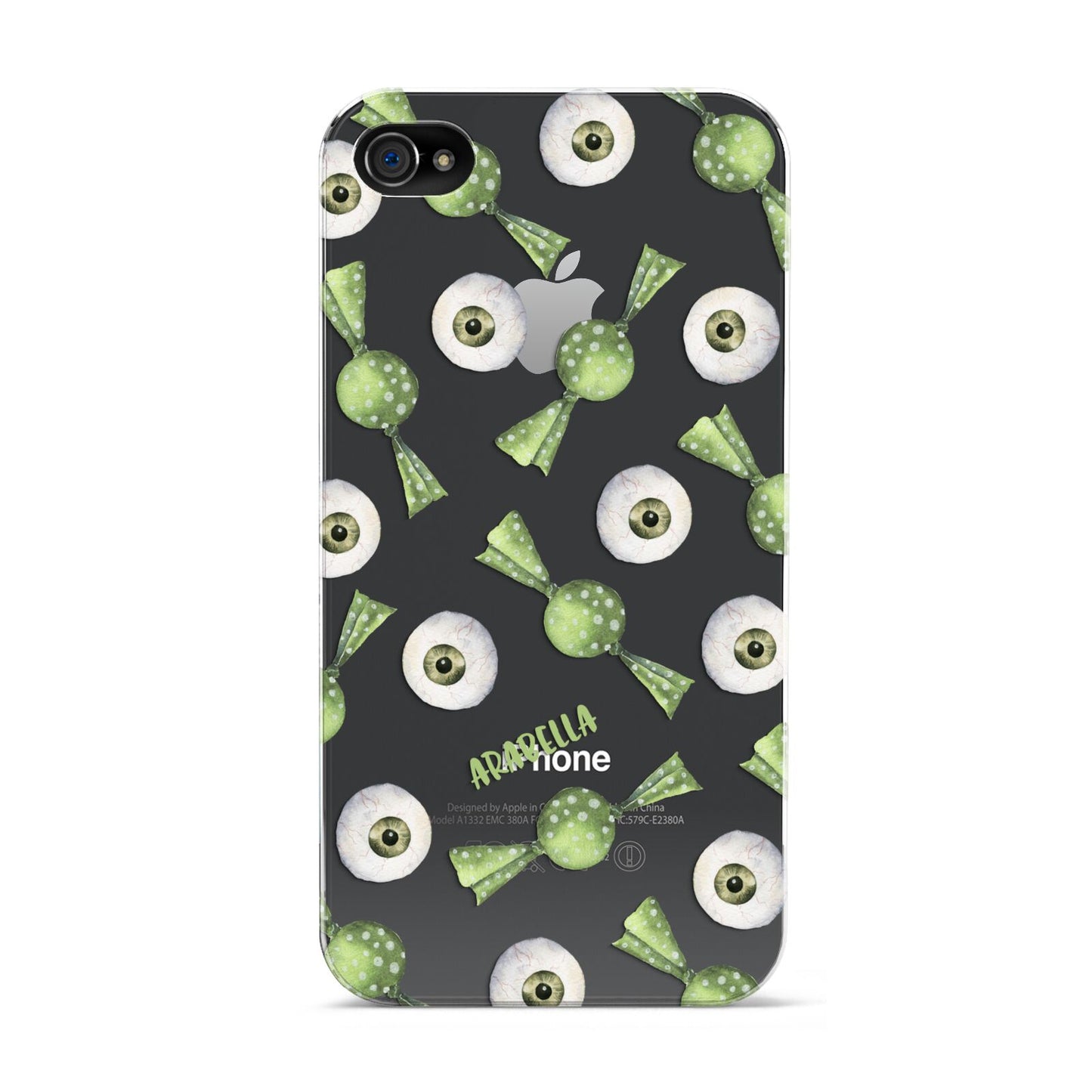 Personalised Eye Candy Halloween Apple iPhone 4s Case