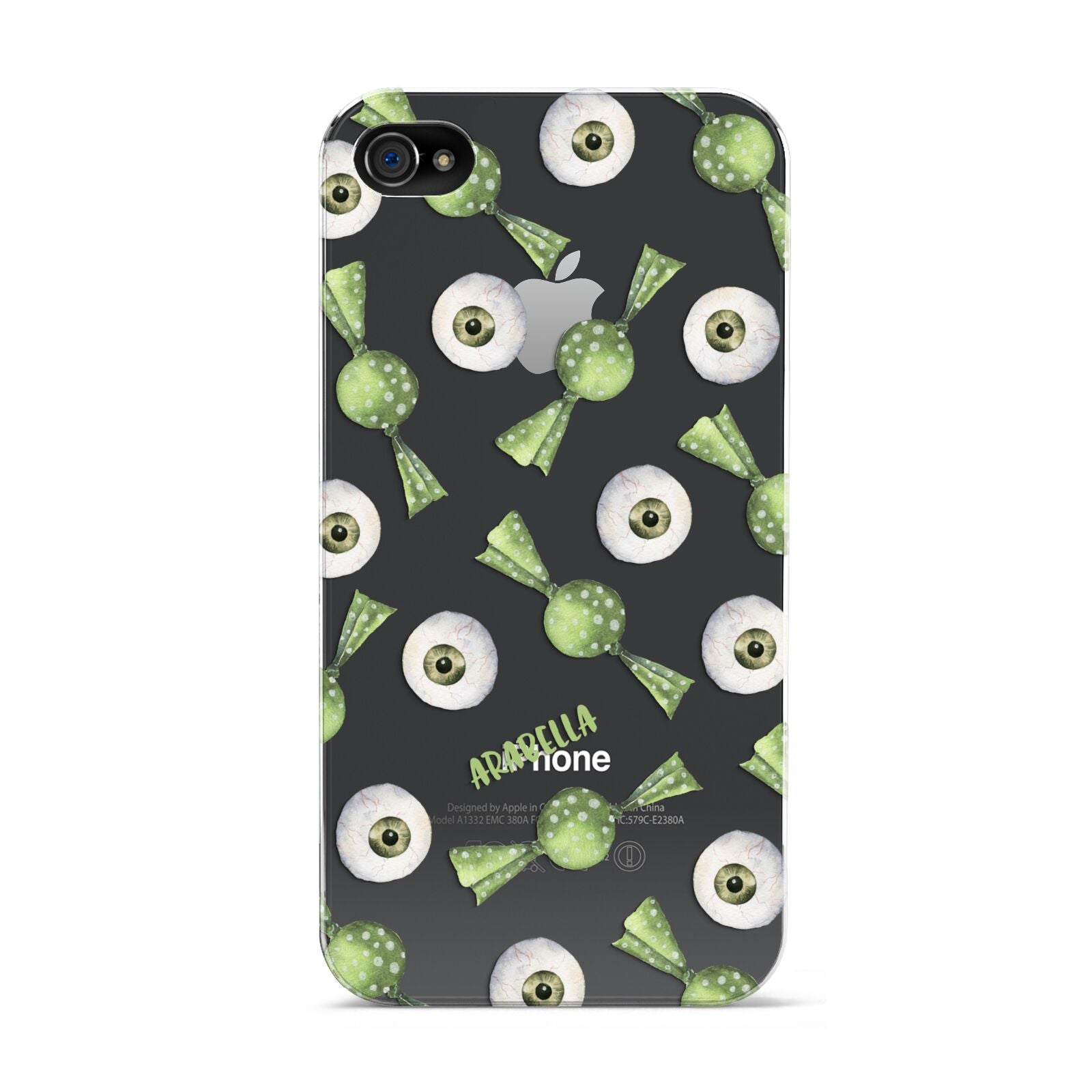 Personalised Eye Candy Halloween Apple iPhone 4s Case