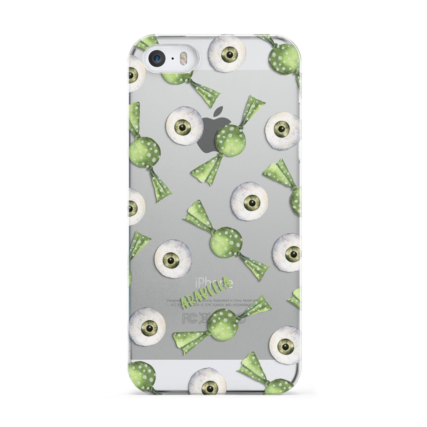 Personalised Eye Candy Halloween Apple iPhone 5 Case