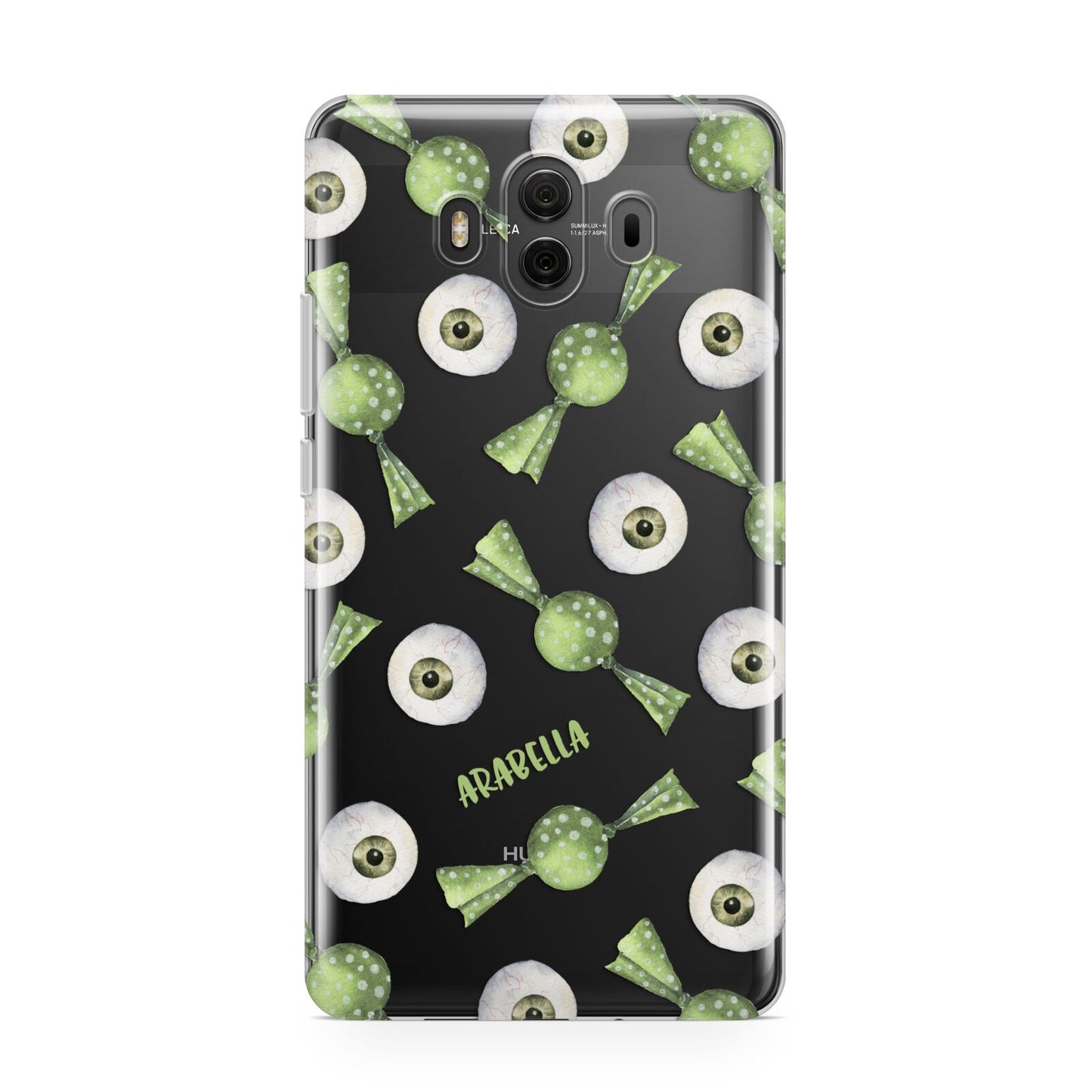 Personalised Eye Candy Halloween Huawei Mate 10 Protective Phone Case