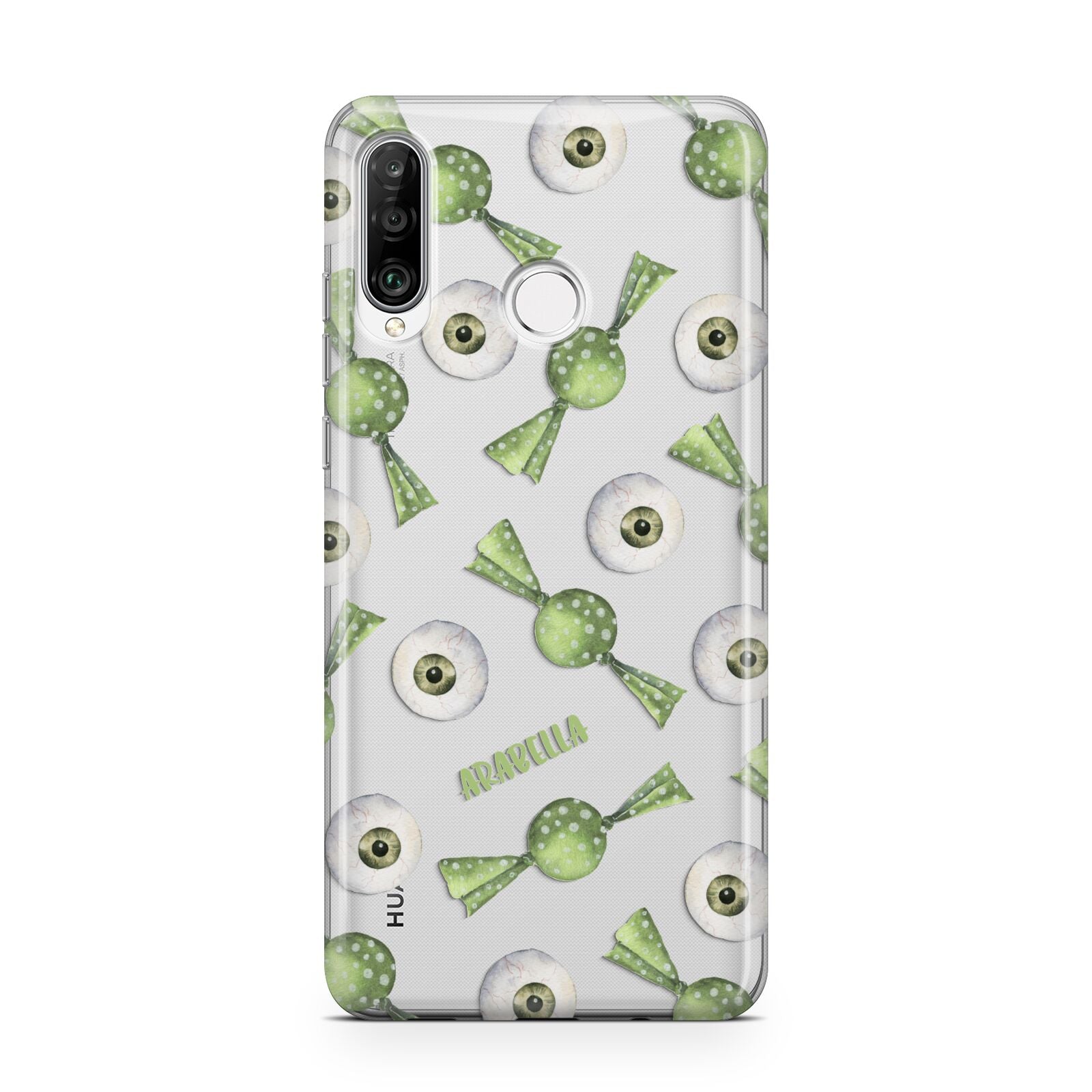 Personalised Eye Candy Halloween Huawei P30 Lite Phone Case