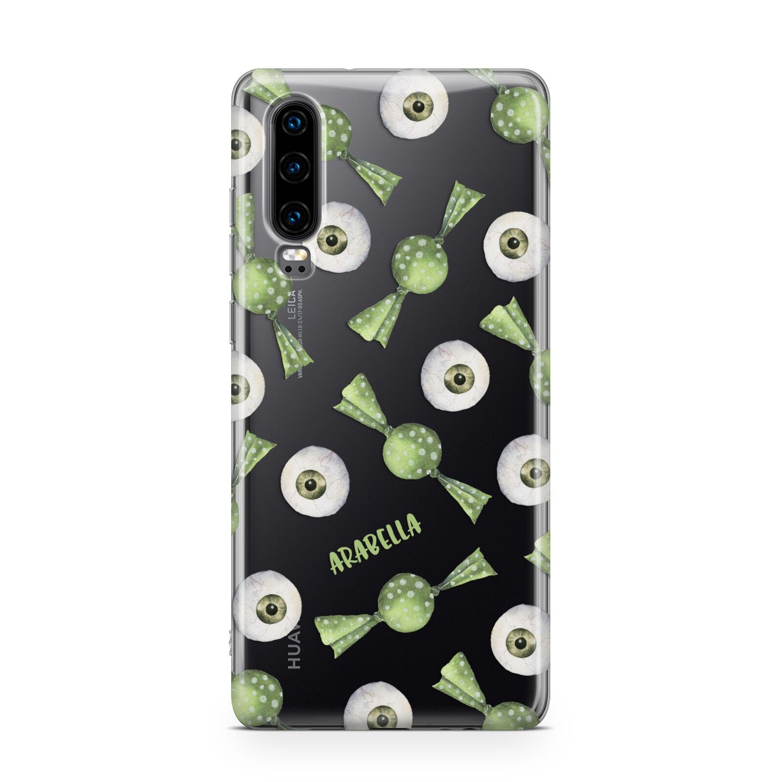 Personalised Eye Candy Halloween Huawei P30 Phone Case