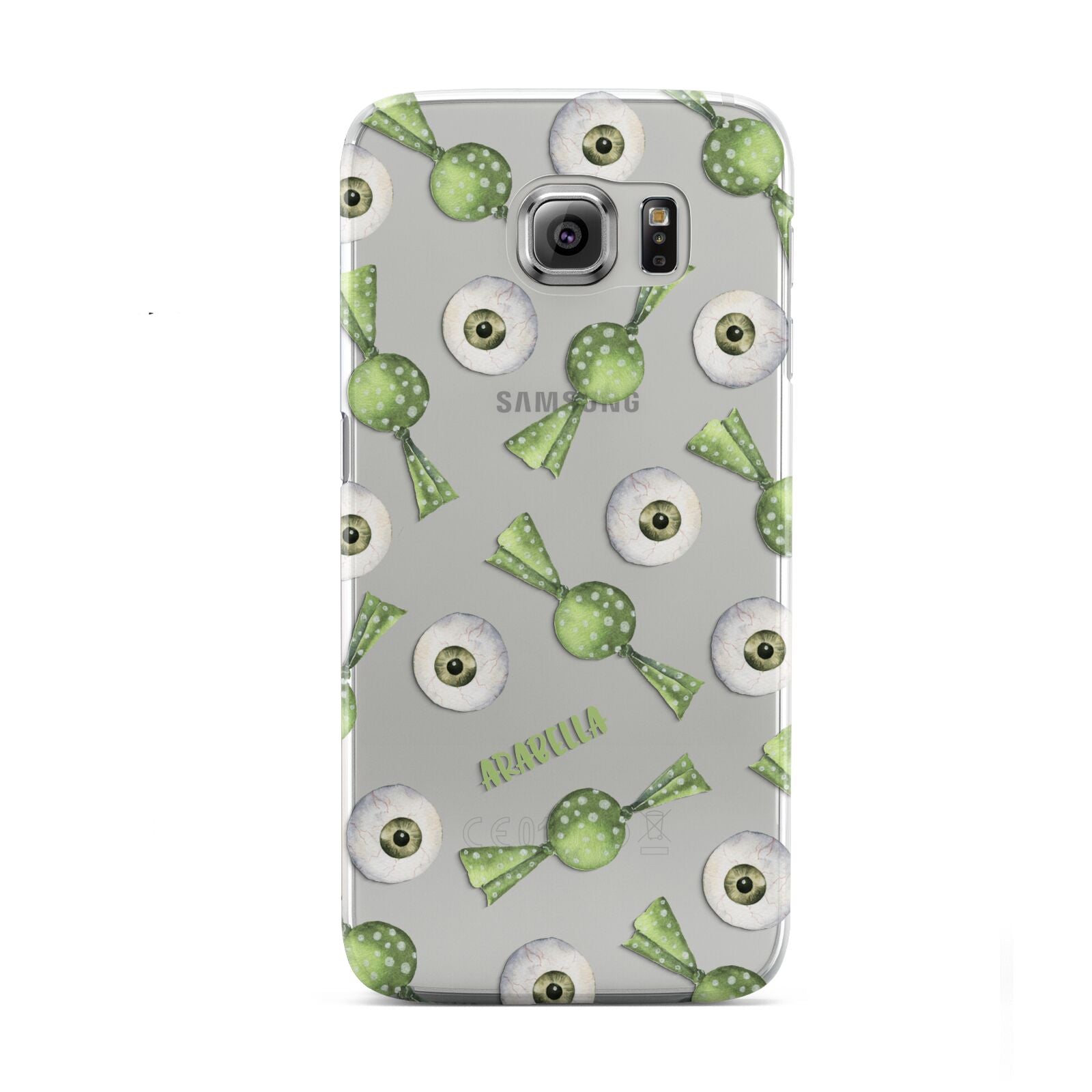 Personalised Eye Candy Halloween Samsung Galaxy S6 Case