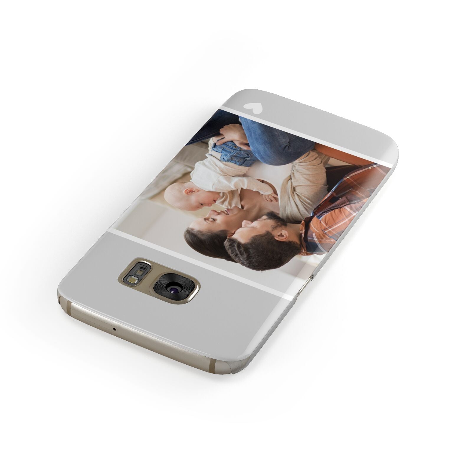 Personalised Family Portrait Samsung Galaxy Case Front Close Up