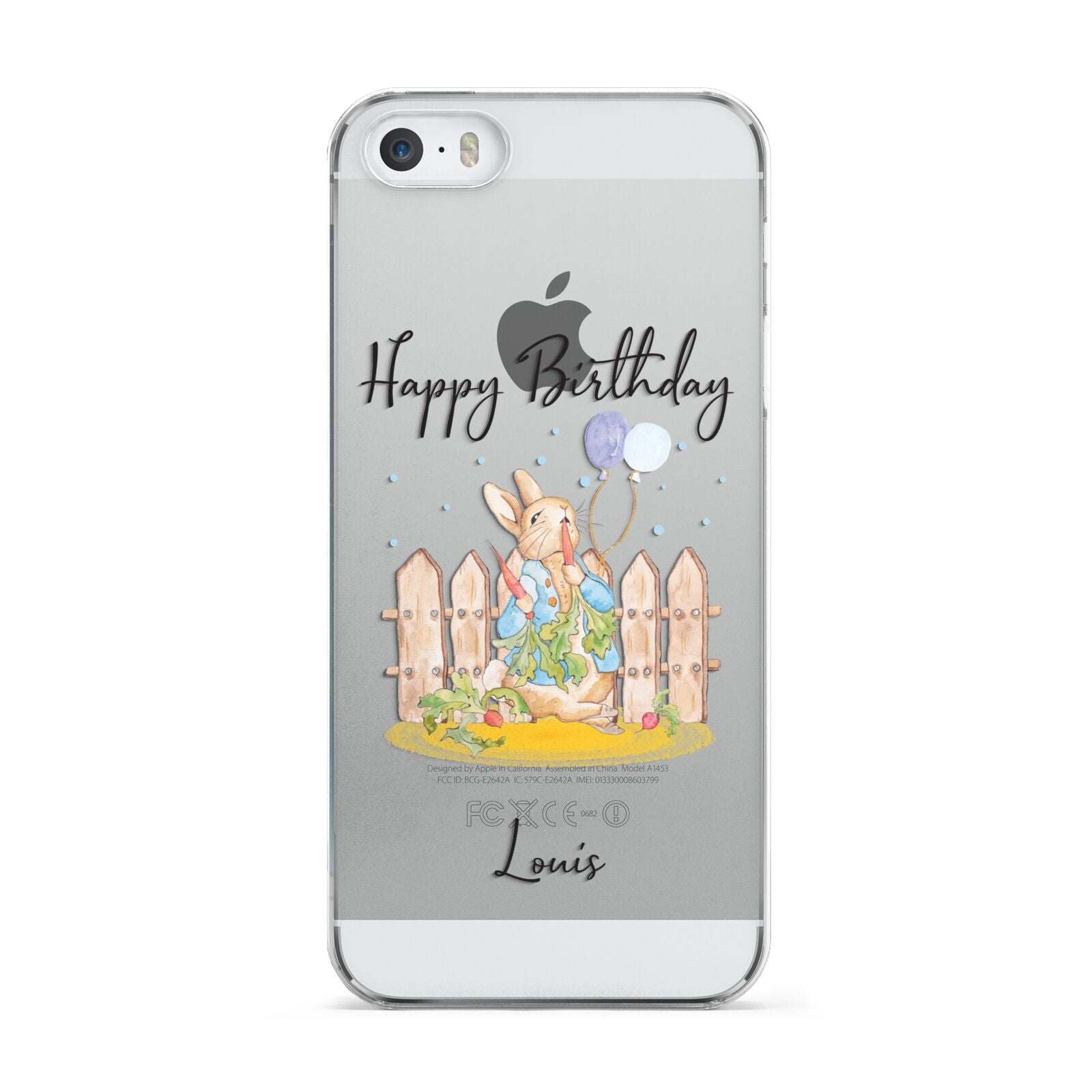 Personalised Father s Day Rabbit Apple iPhone 5 Case