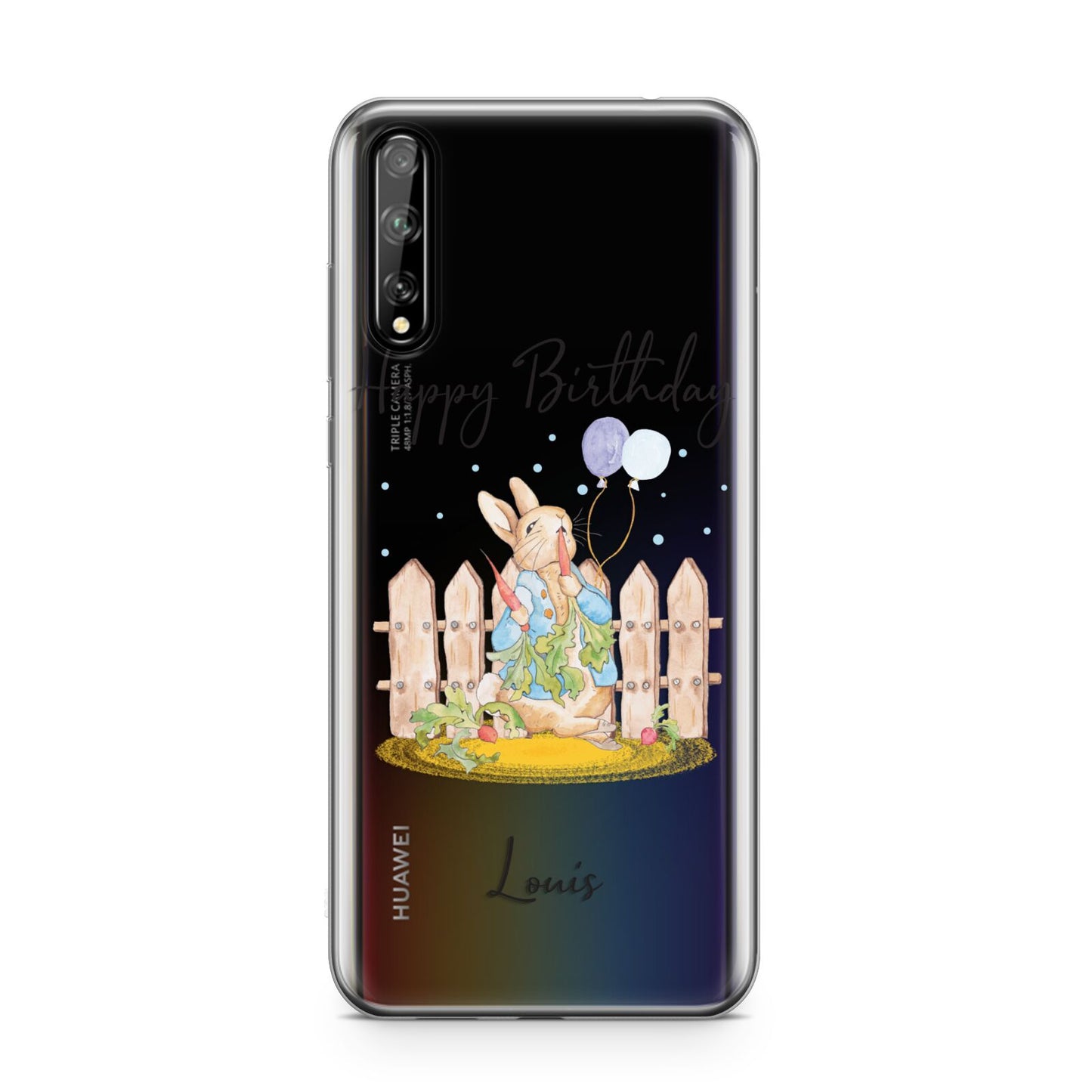 Personalised Father s Day Rabbit Huawei Enjoy 10s Phone Case