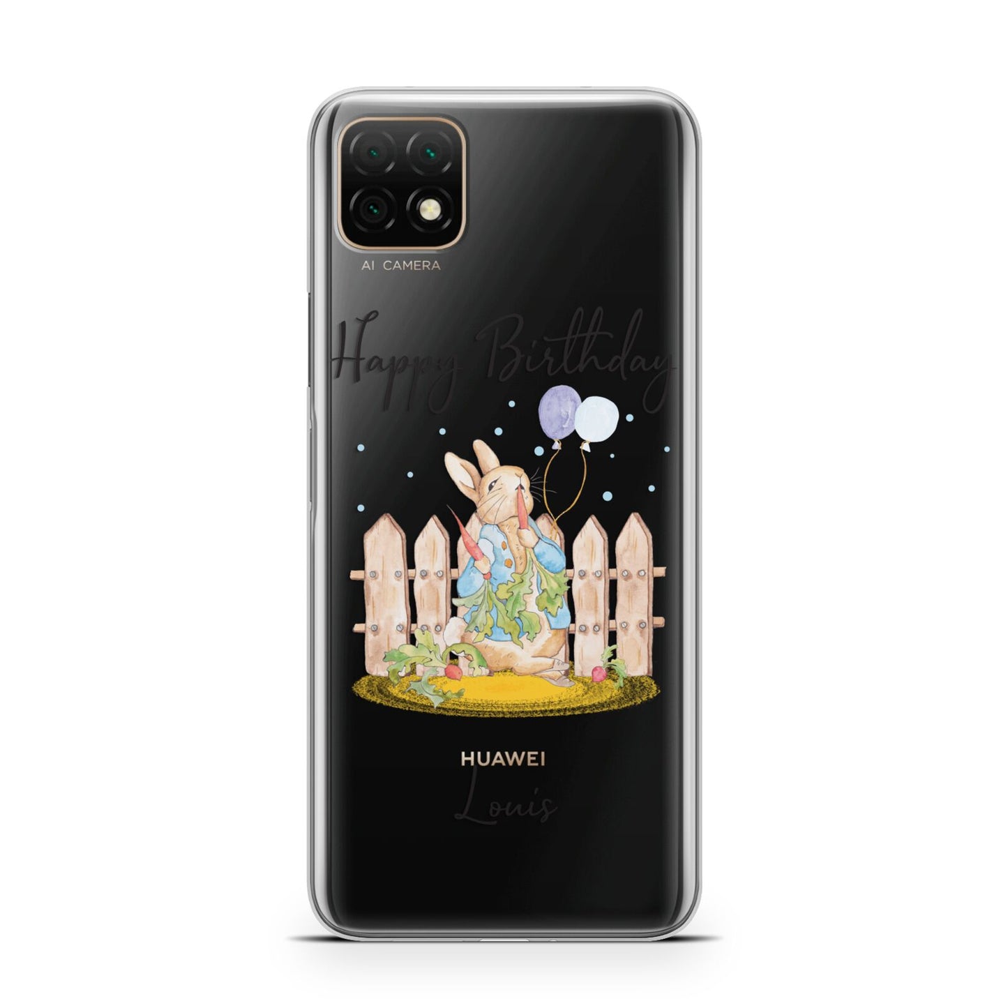 Personalised Father s Day Rabbit Huawei Enjoy 20 Phone Case