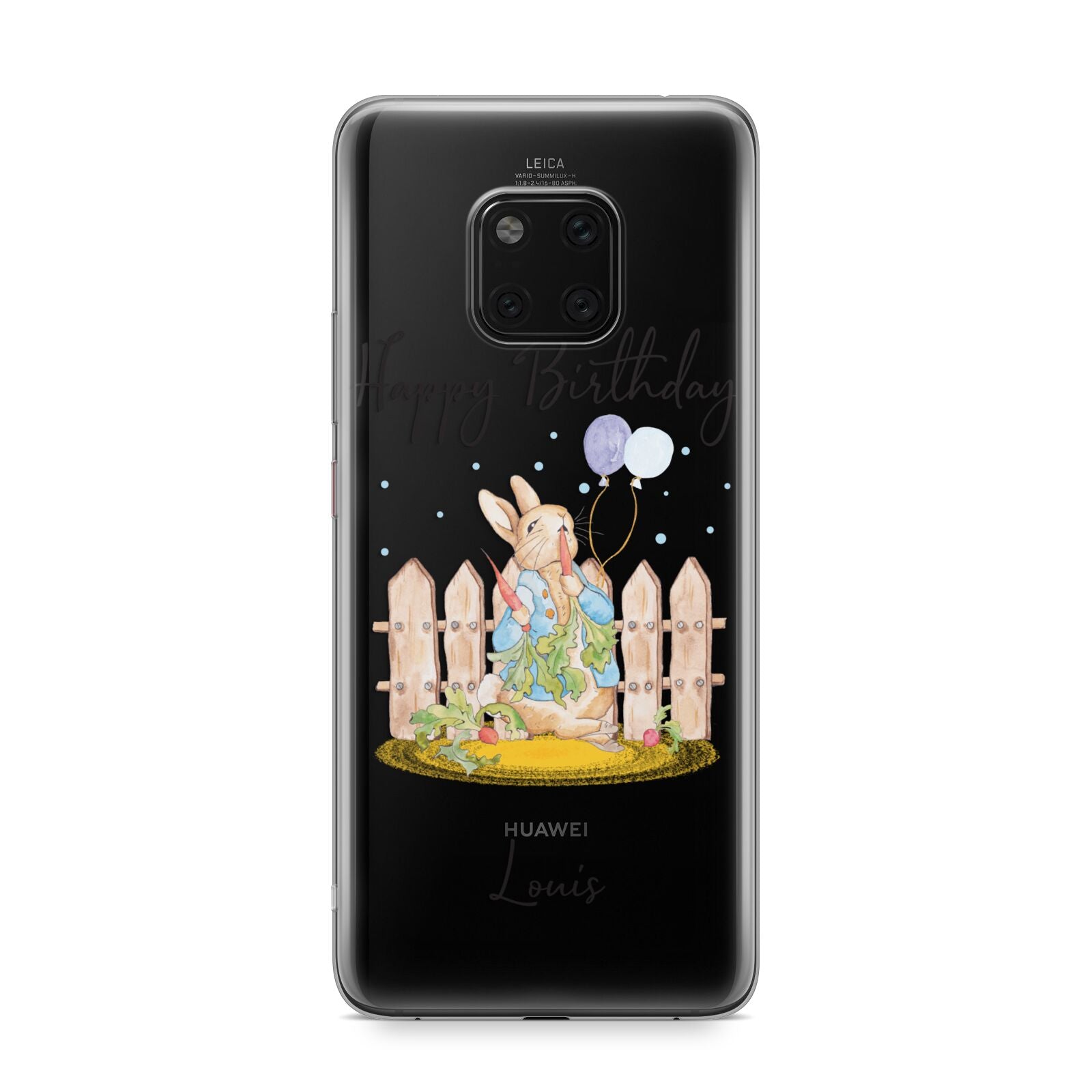 Personalised Father s Day Rabbit Huawei Mate 20 Pro Phone Case