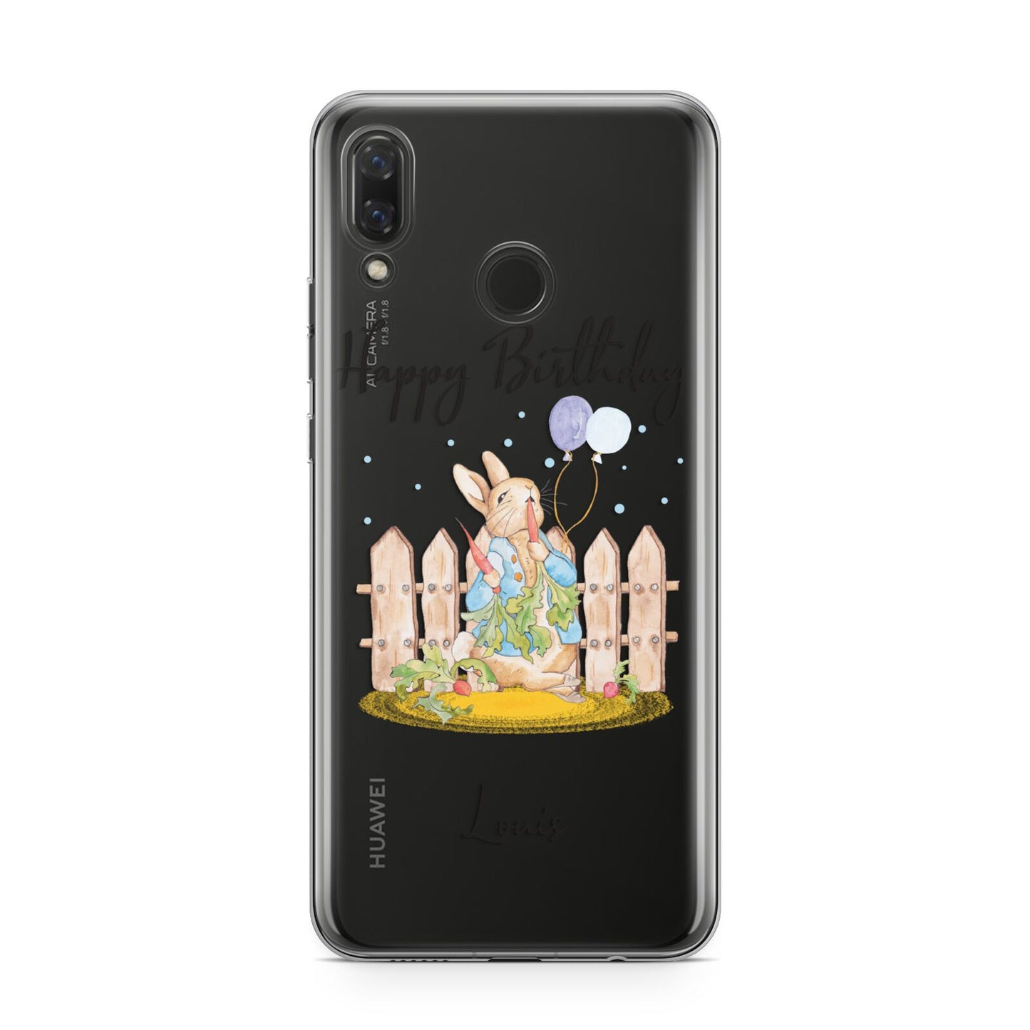 Personalised Father s Day Rabbit Huawei Nova 3 Phone Case