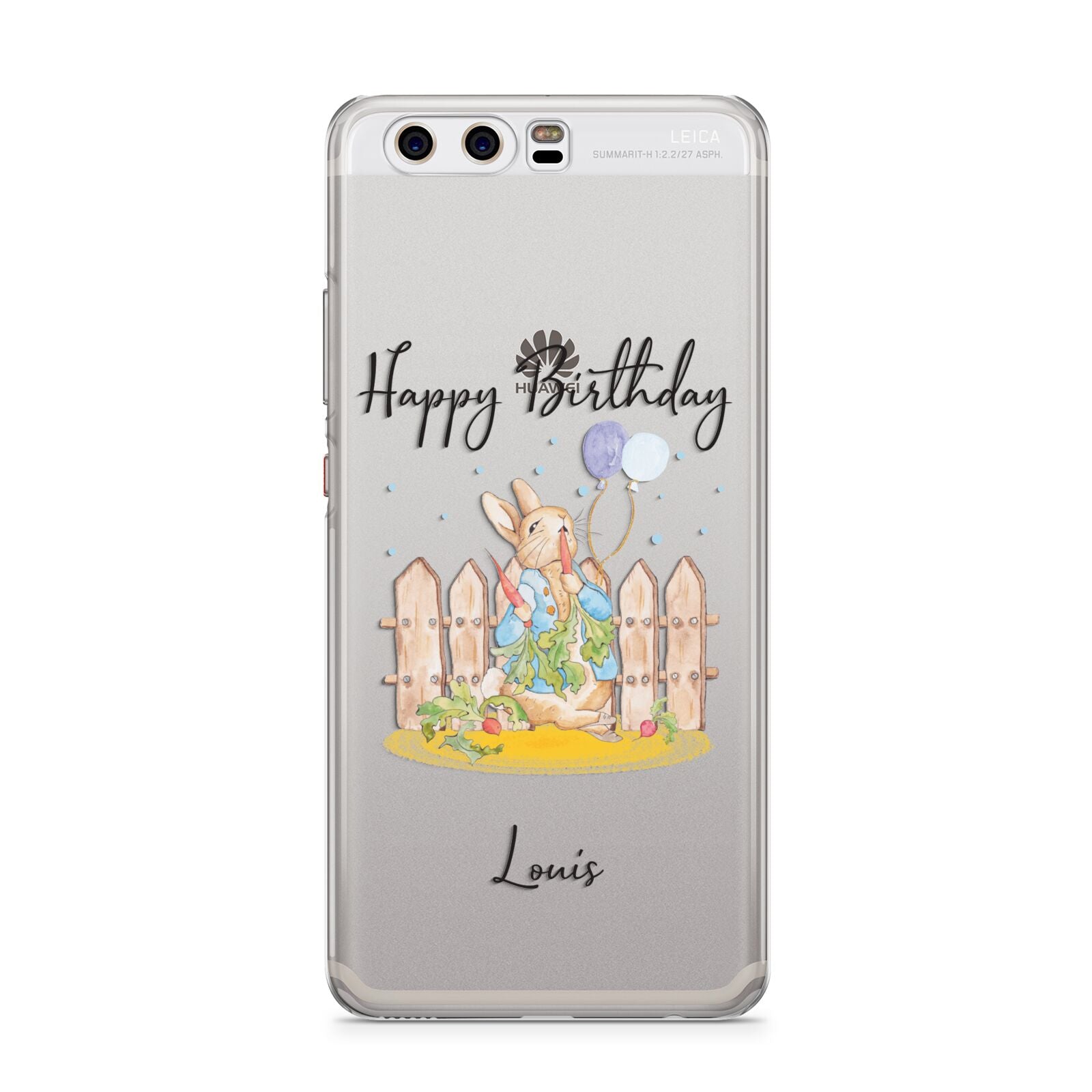 Personalised Father s Day Rabbit Huawei P10 Phone Case