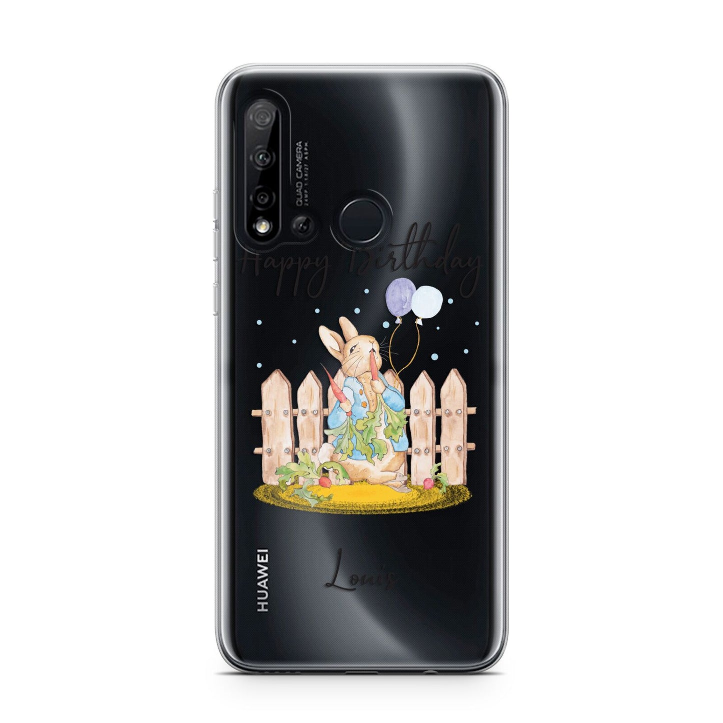 Personalised Father s Day Rabbit Huawei P20 Lite 5G Phone Case