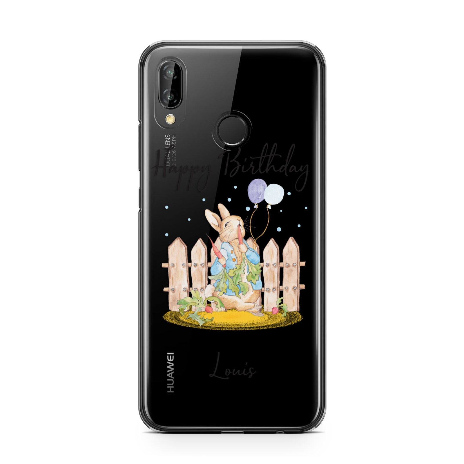 Personalised Father s Day Rabbit Huawei P20 Lite Phone Case