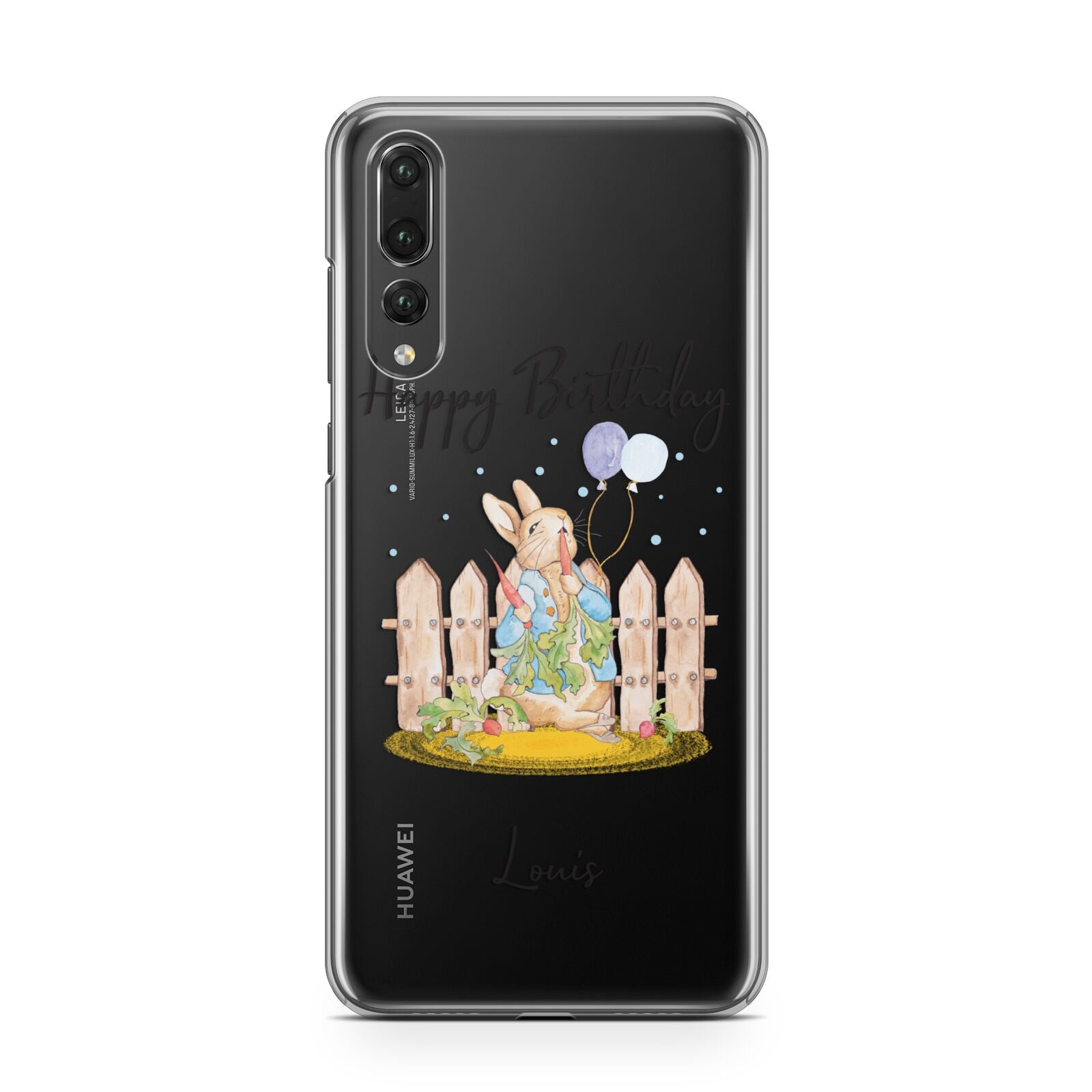 Personalised Father s Day Rabbit Huawei P20 Pro Phone Case