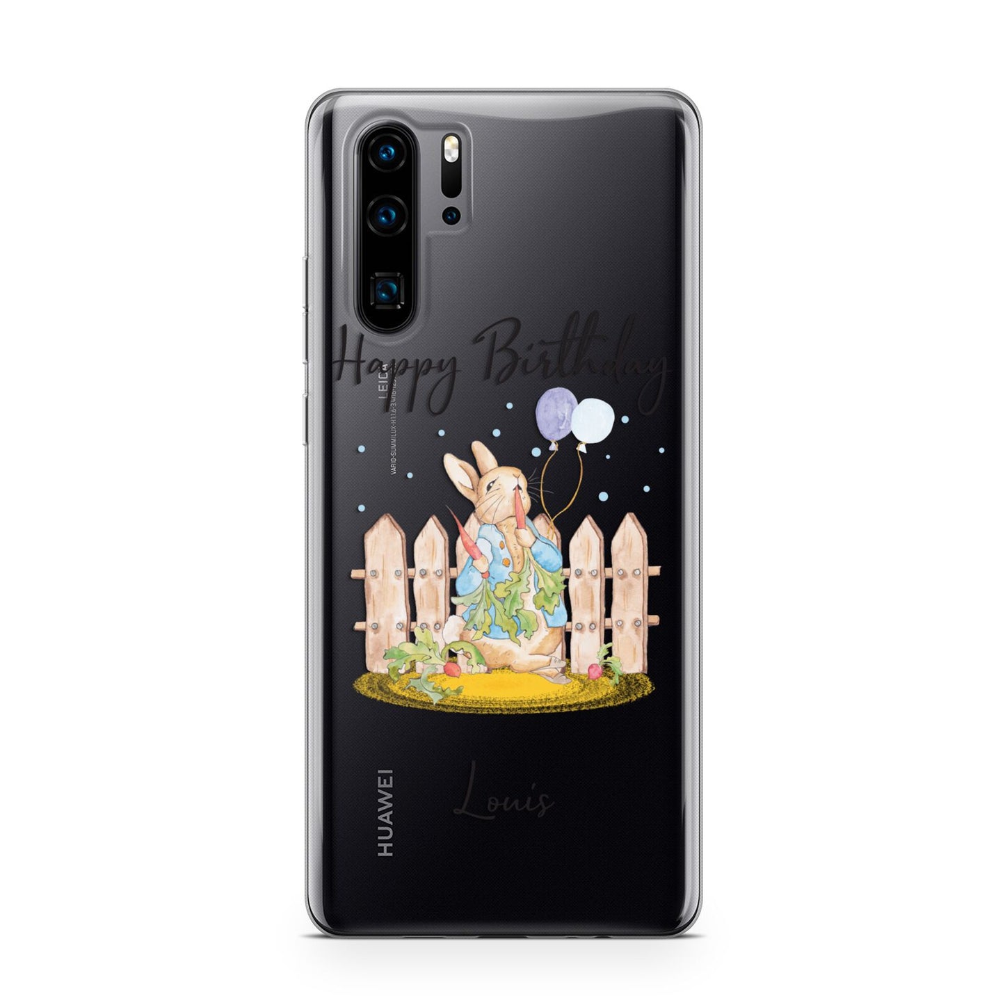 Personalised Father s Day Rabbit Huawei P30 Pro Phone Case