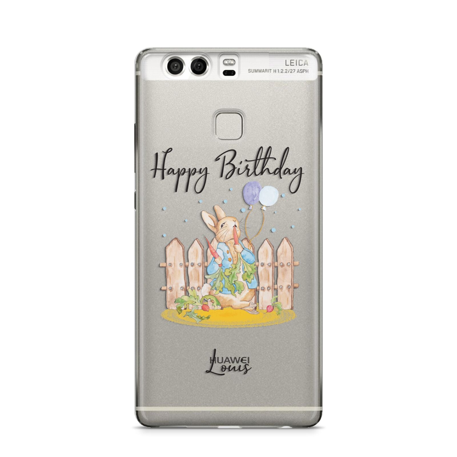 Personalised Father s Day Rabbit Huawei P9 Case