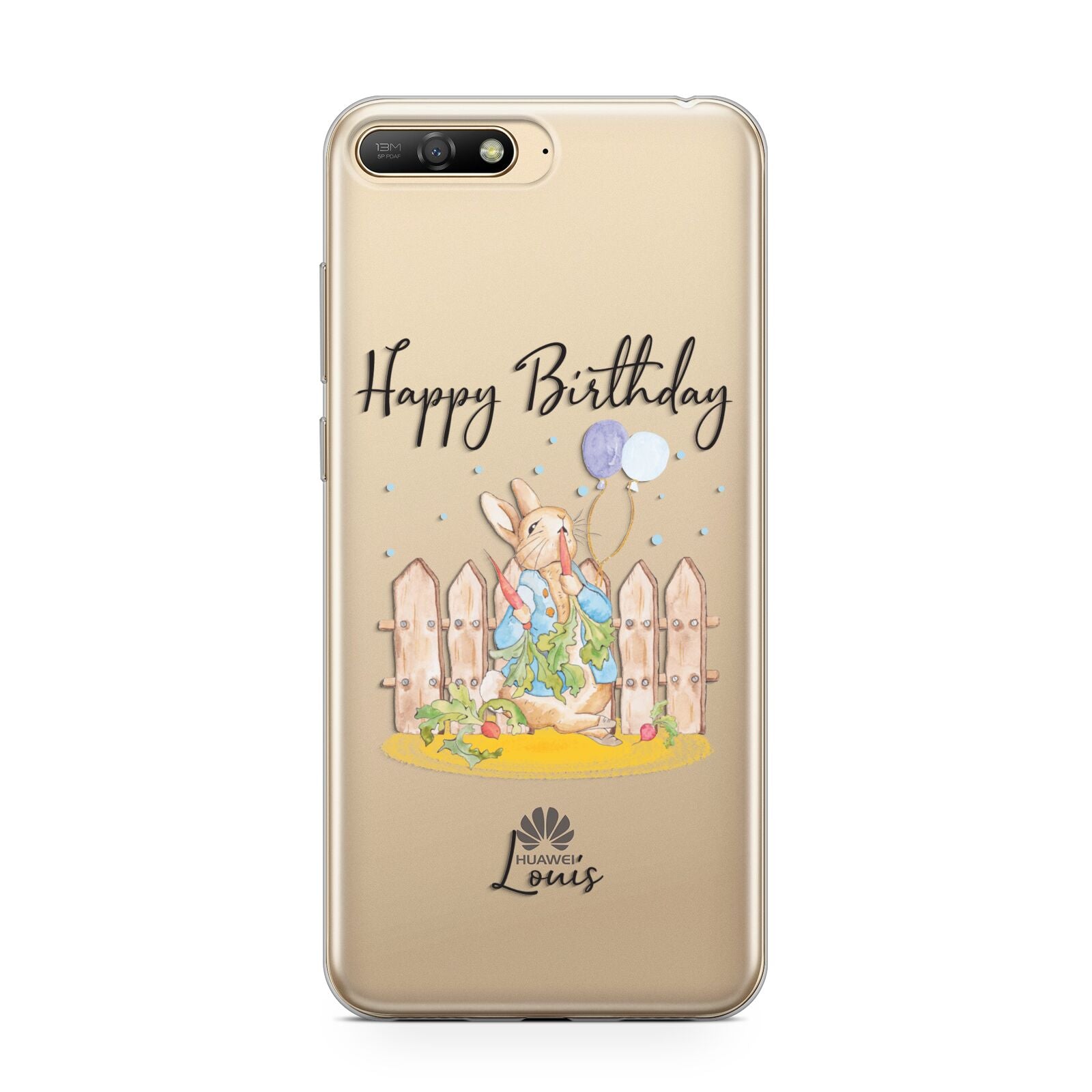 Personalised Father s Day Rabbit Huawei Y6 2018