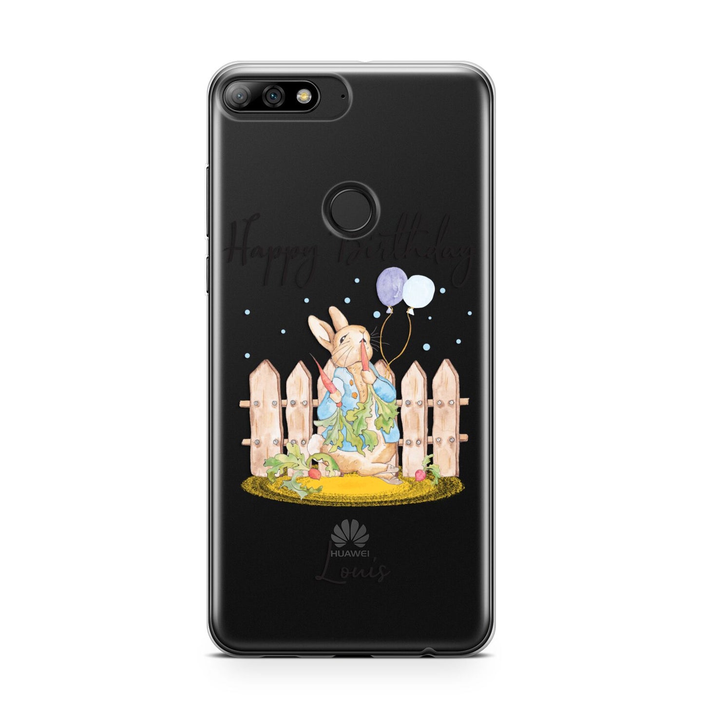 Personalised Father s Day Rabbit Huawei Y7 2018