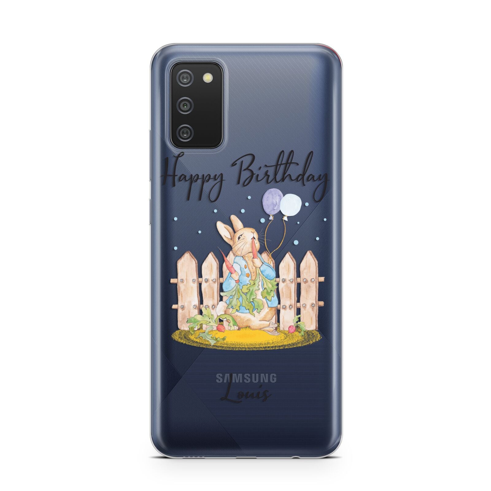 Personalised Father s Day Rabbit Samsung A02s Case