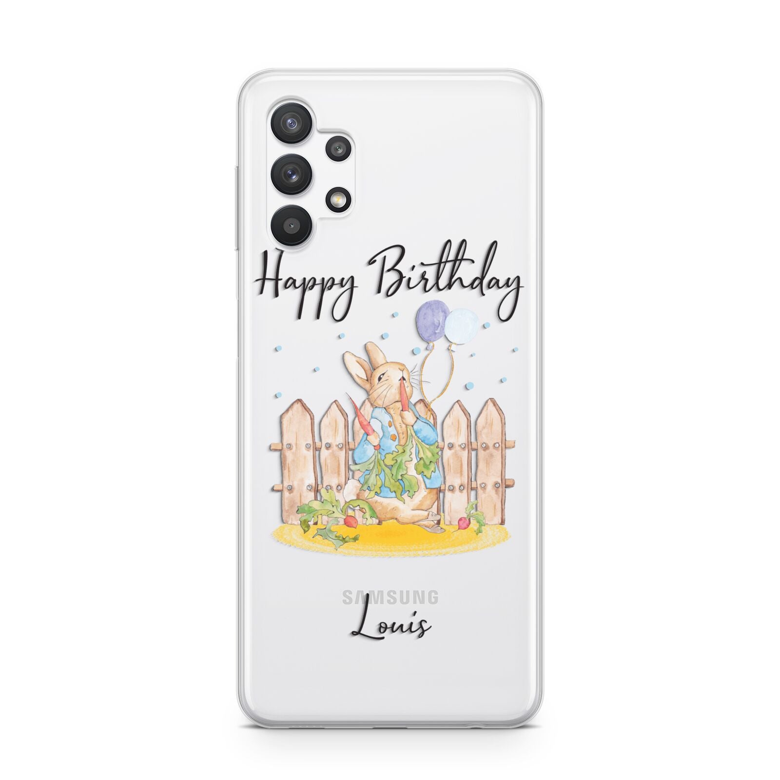 Personalised Father s Day Rabbit Samsung A32 5G Case