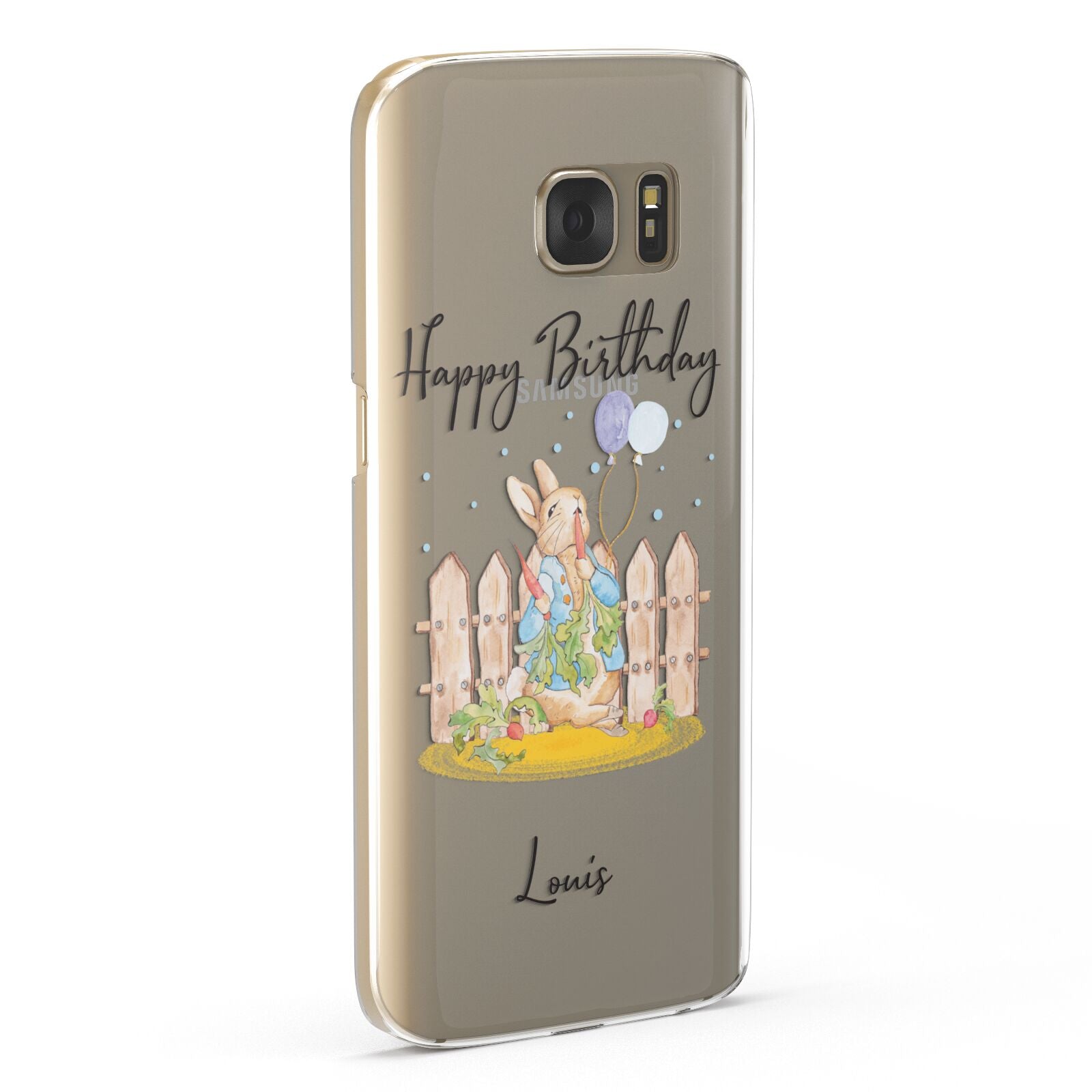 Personalised Father s Day Rabbit Samsung Galaxy Case Fourty Five Degrees