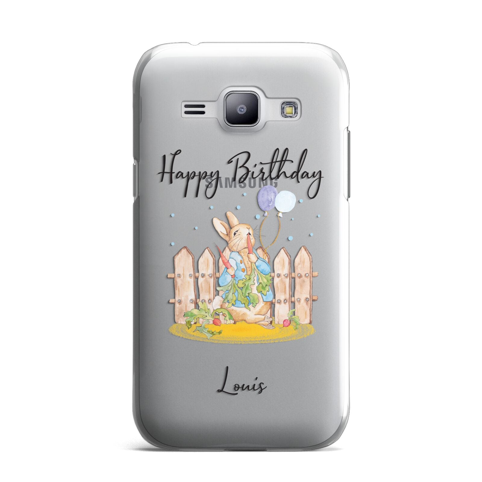 Personalised Father s Day Rabbit Samsung Galaxy J1 2015 Case