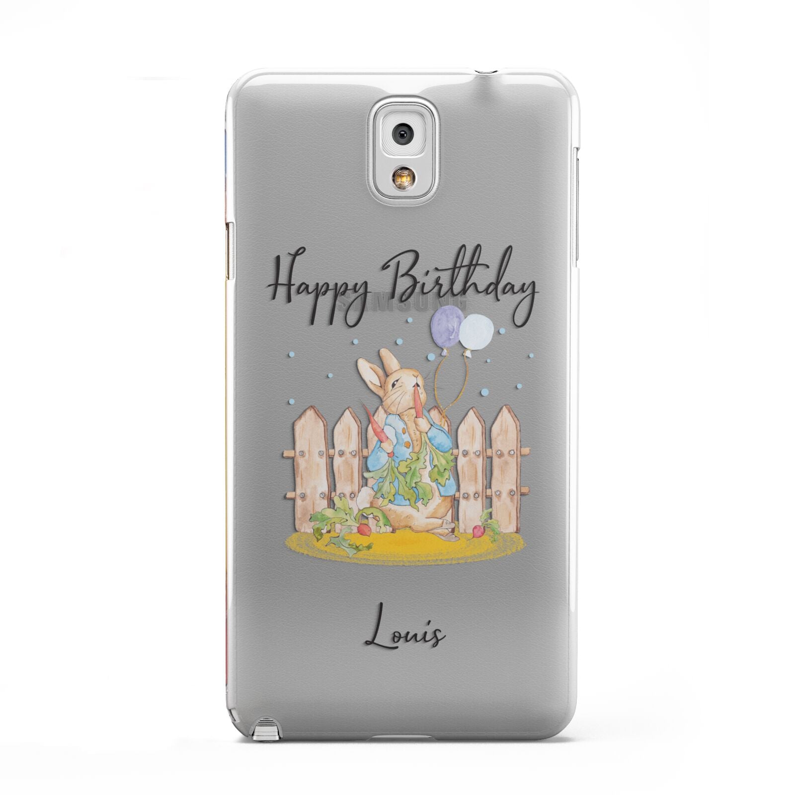 Personalised Father s Day Rabbit Samsung Galaxy Note 3 Case