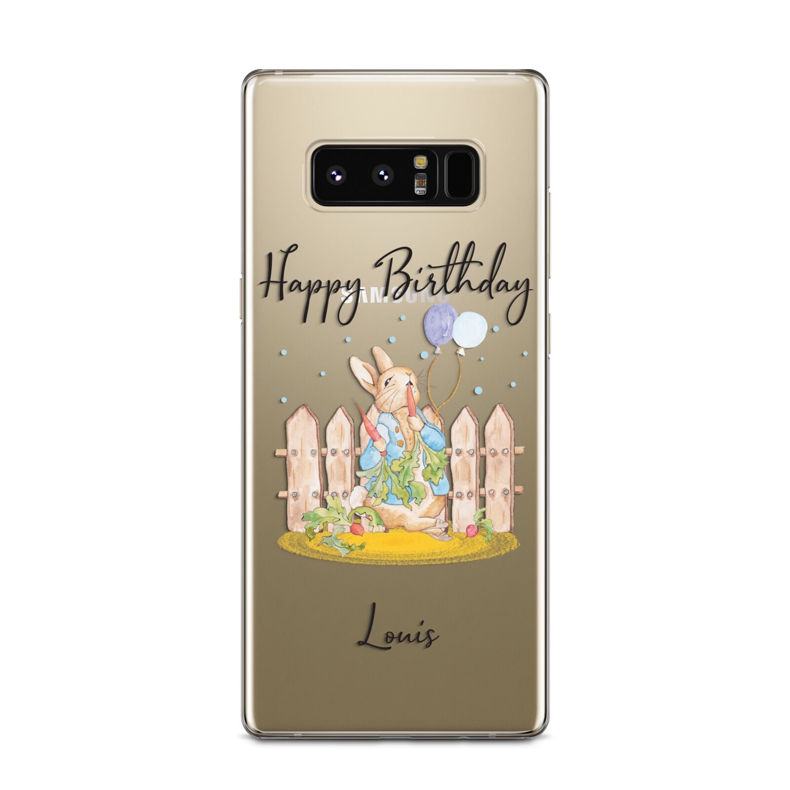 Personalised Father s Day Rabbit Samsung Galaxy Note 8 Case