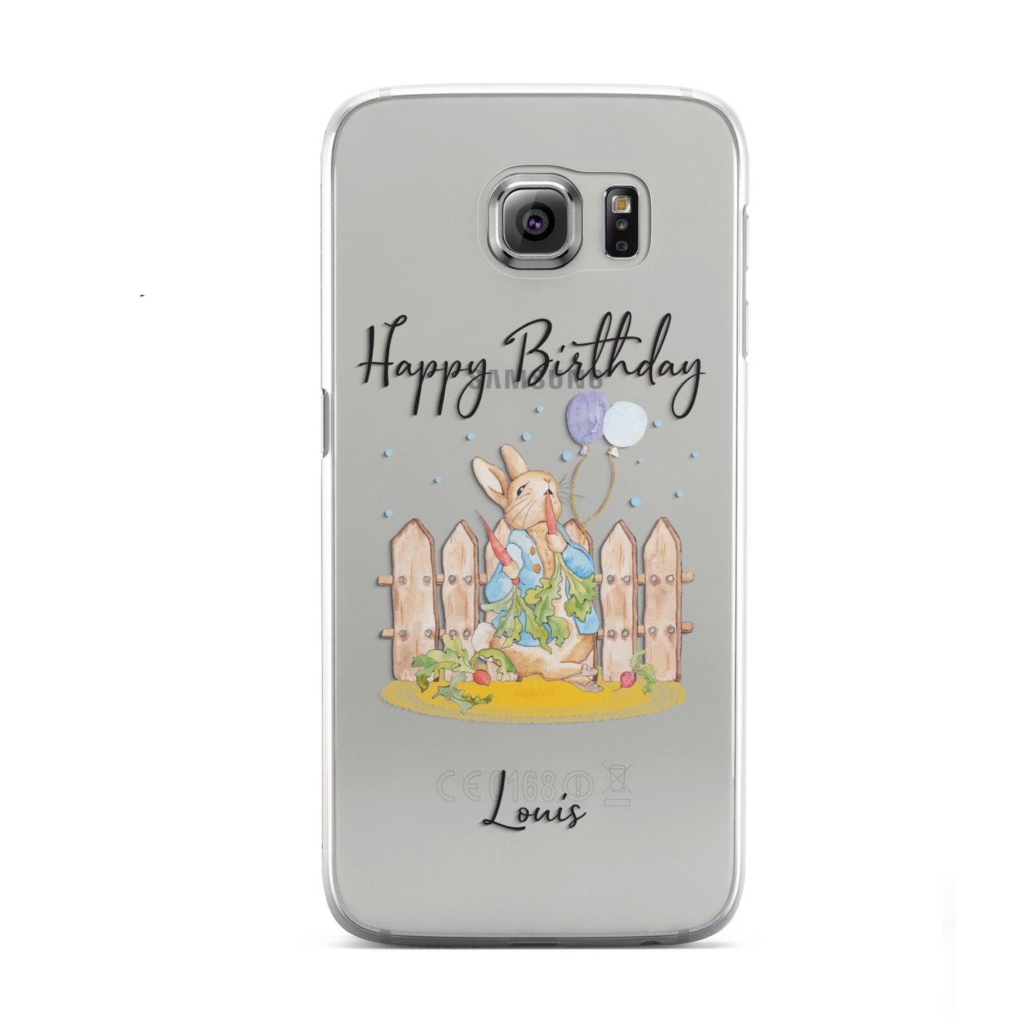 Personalised Father s Day Rabbit Samsung Galaxy S6 Case