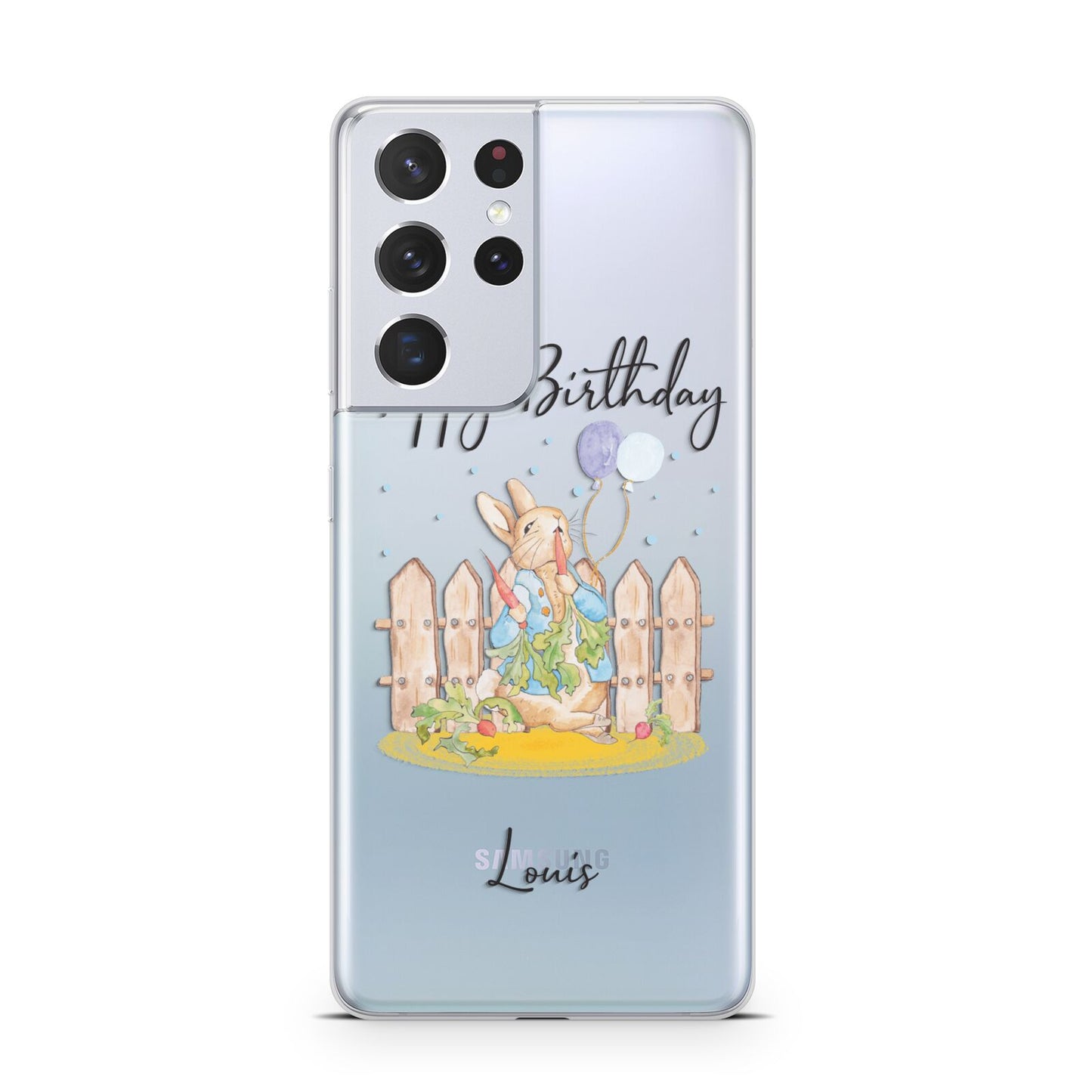 Personalised Father s Day Rabbit Samsung S21 Ultra Case