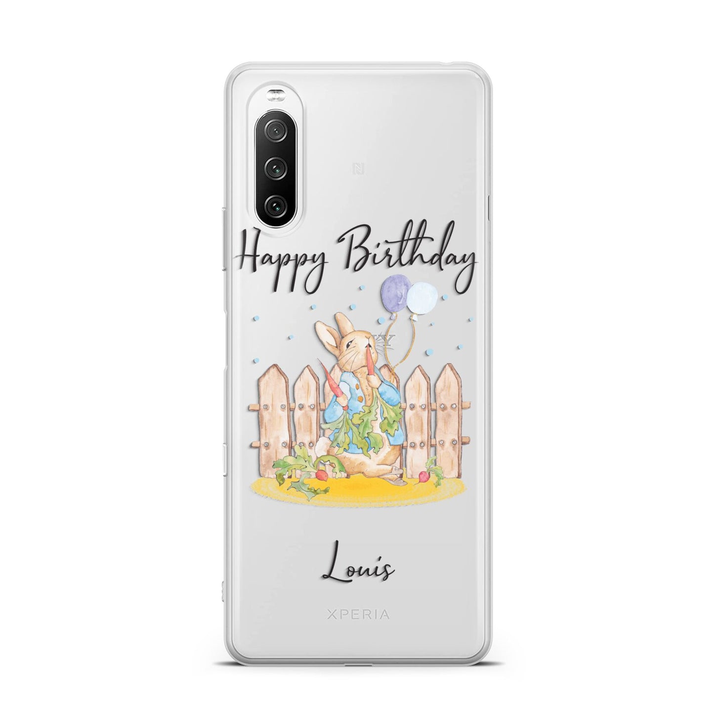 Personalised Father s Day Rabbit Sony Xperia 10 III Case