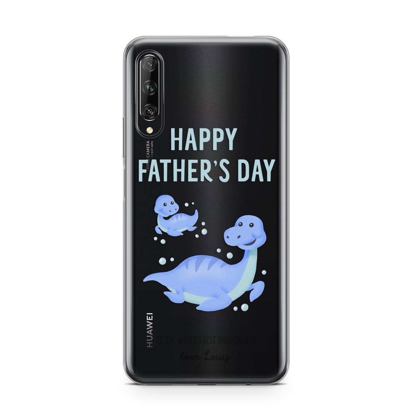 Personalised Fathers Day Dinosaur Huawei P Smart Pro 2019