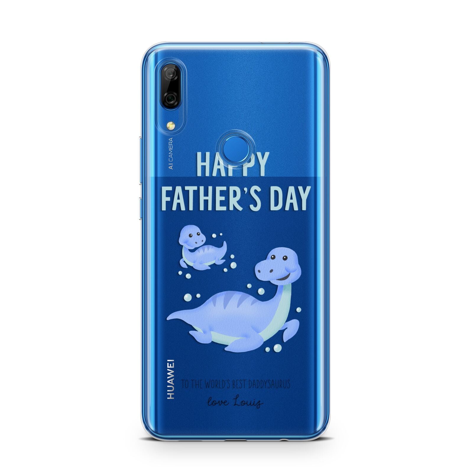 Personalised Fathers Day Dinosaur Huawei P Smart Z