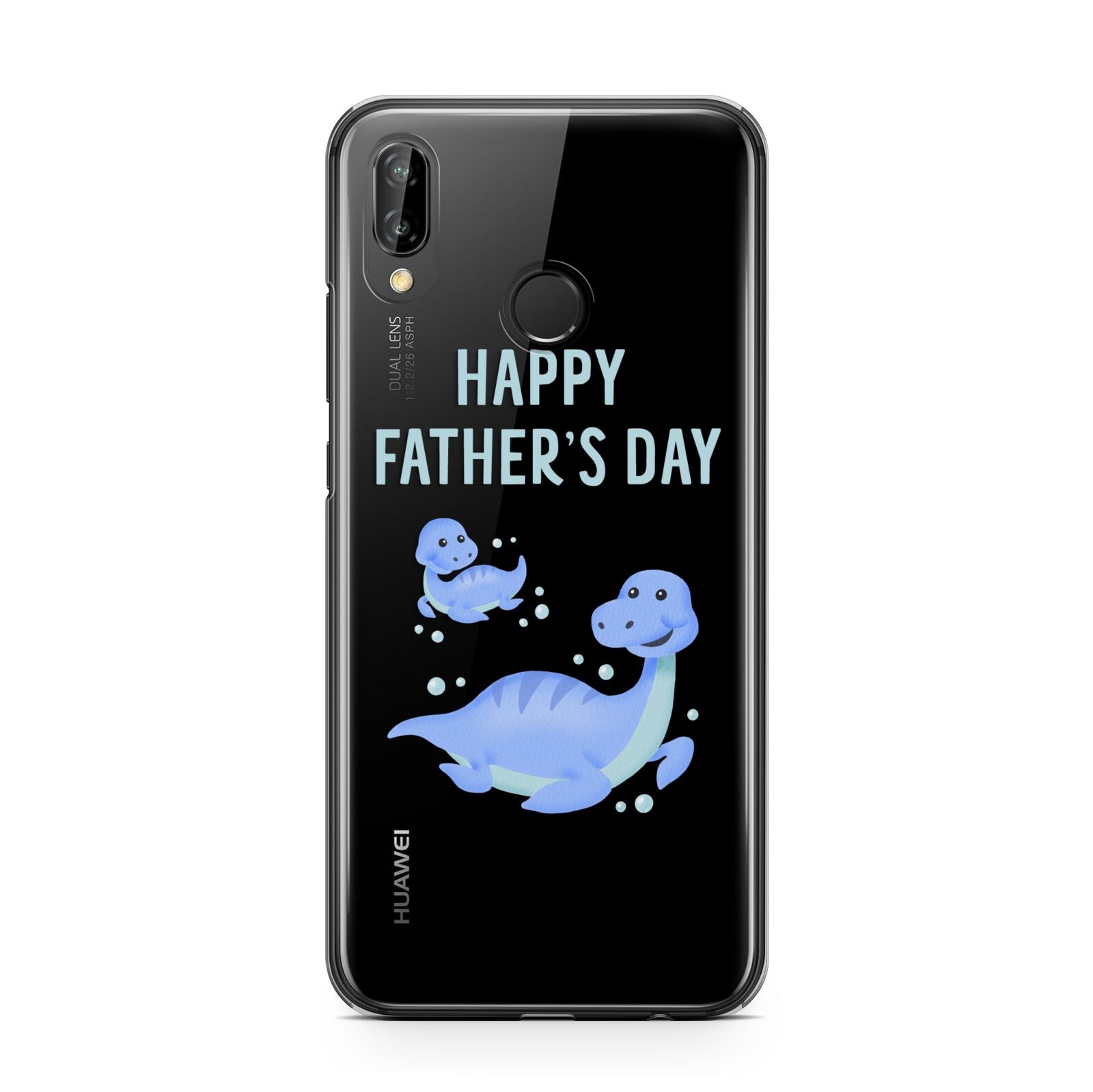 Personalised Fathers Day Dinosaur Huawei P20 Lite Phone Case