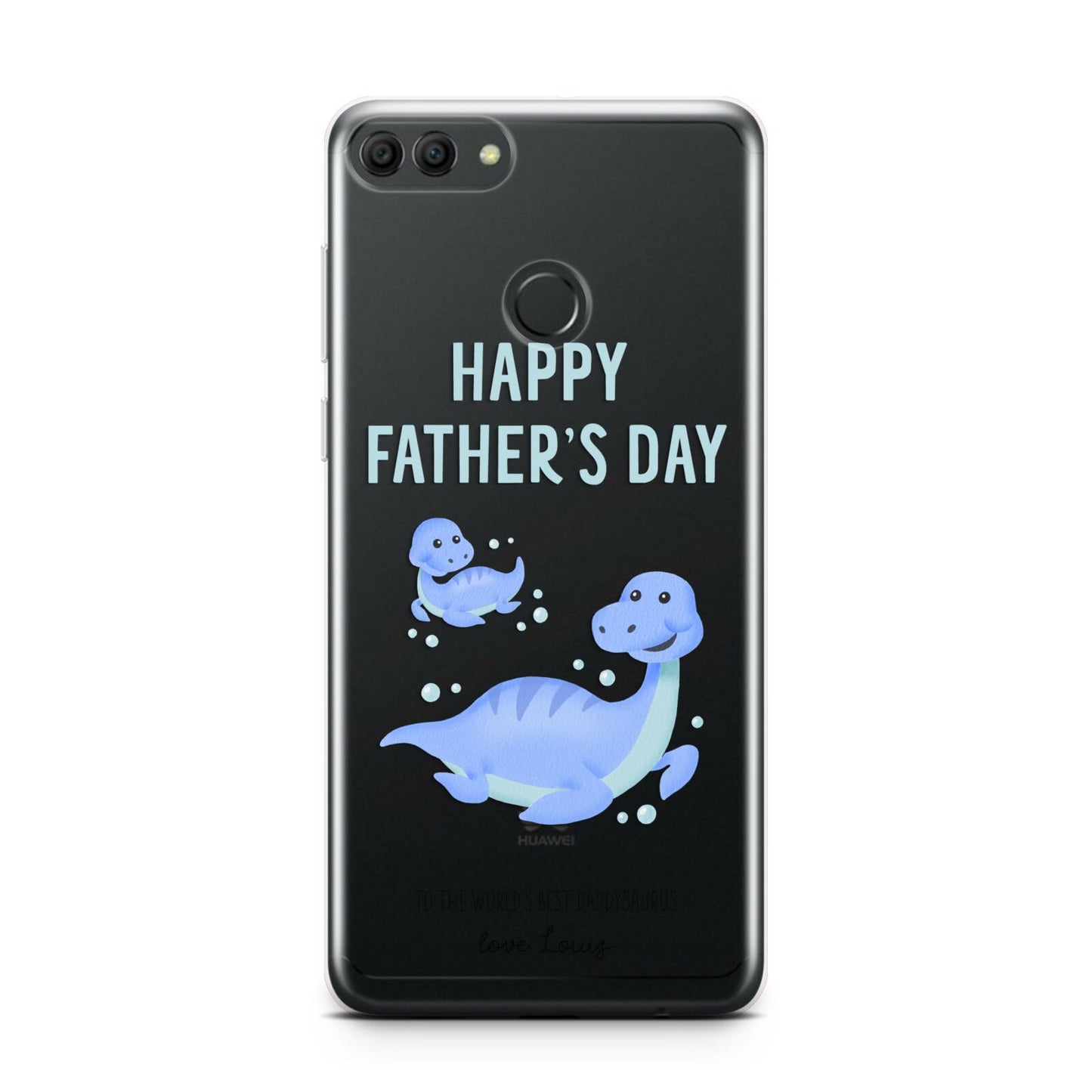 Personalised Fathers Day Dinosaur Huawei Y9 2018