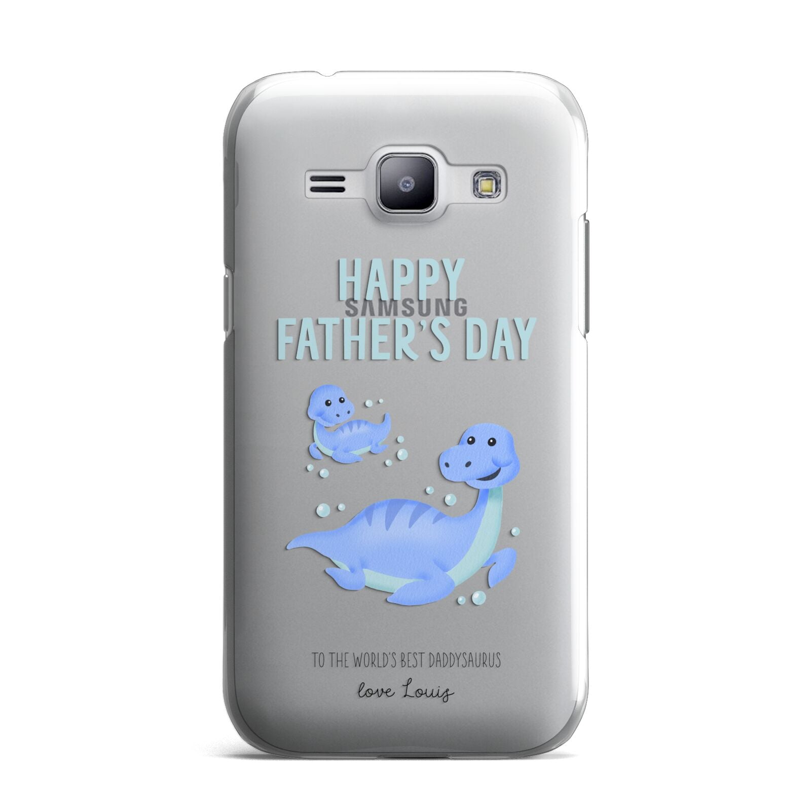 Personalised Fathers Day Dinosaur Samsung Galaxy J1 2015 Case