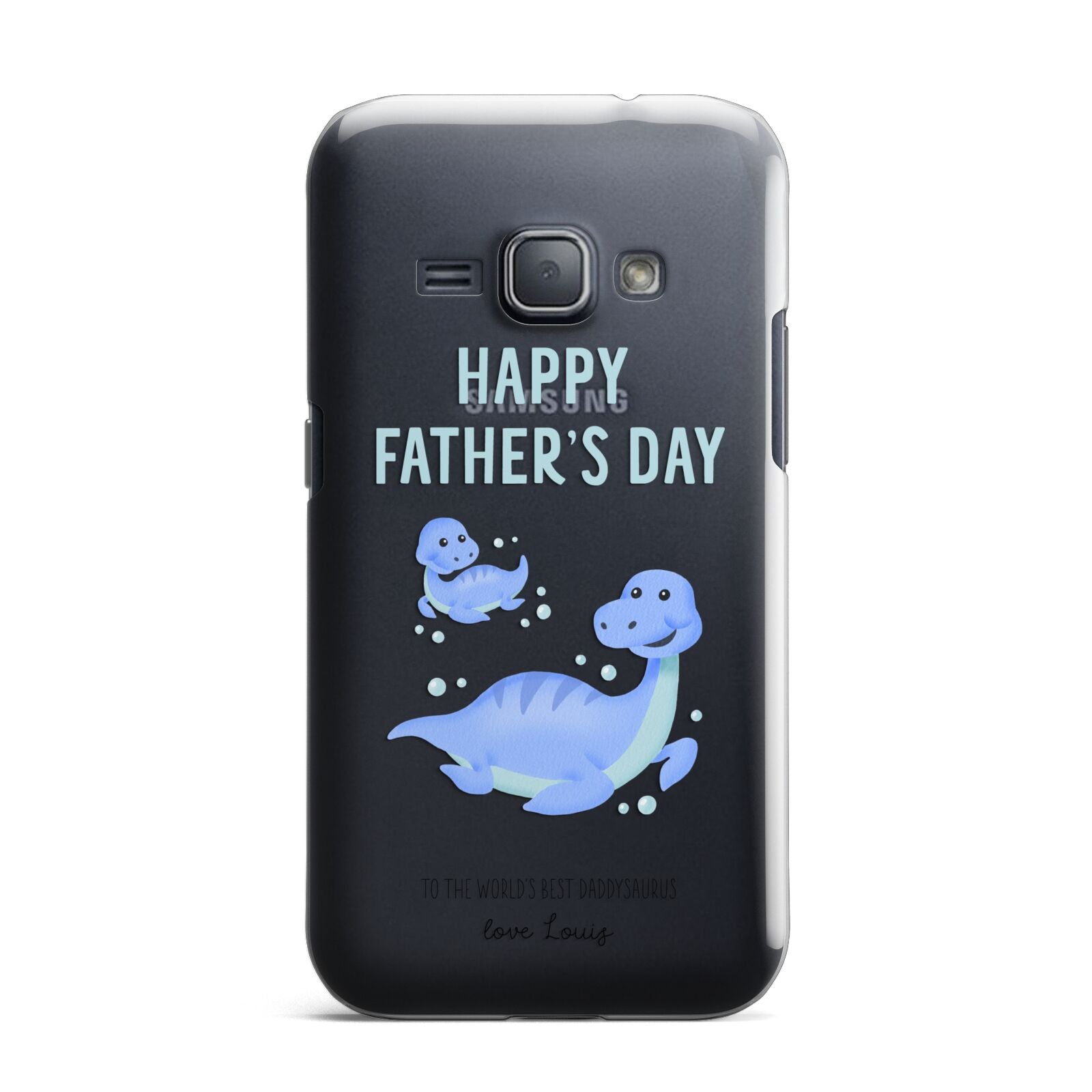 Personalised Fathers Day Dinosaur Samsung Galaxy J1 2016 Case