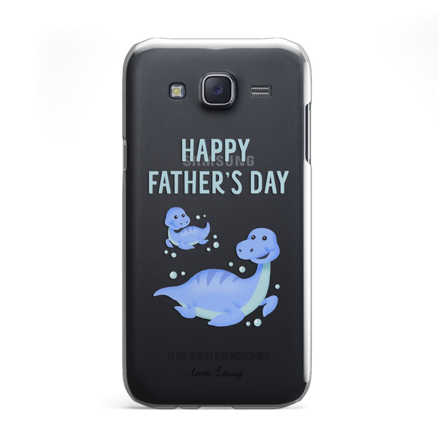 Personalised Fathers Day Dinosaur Samsung Galaxy J5 Case