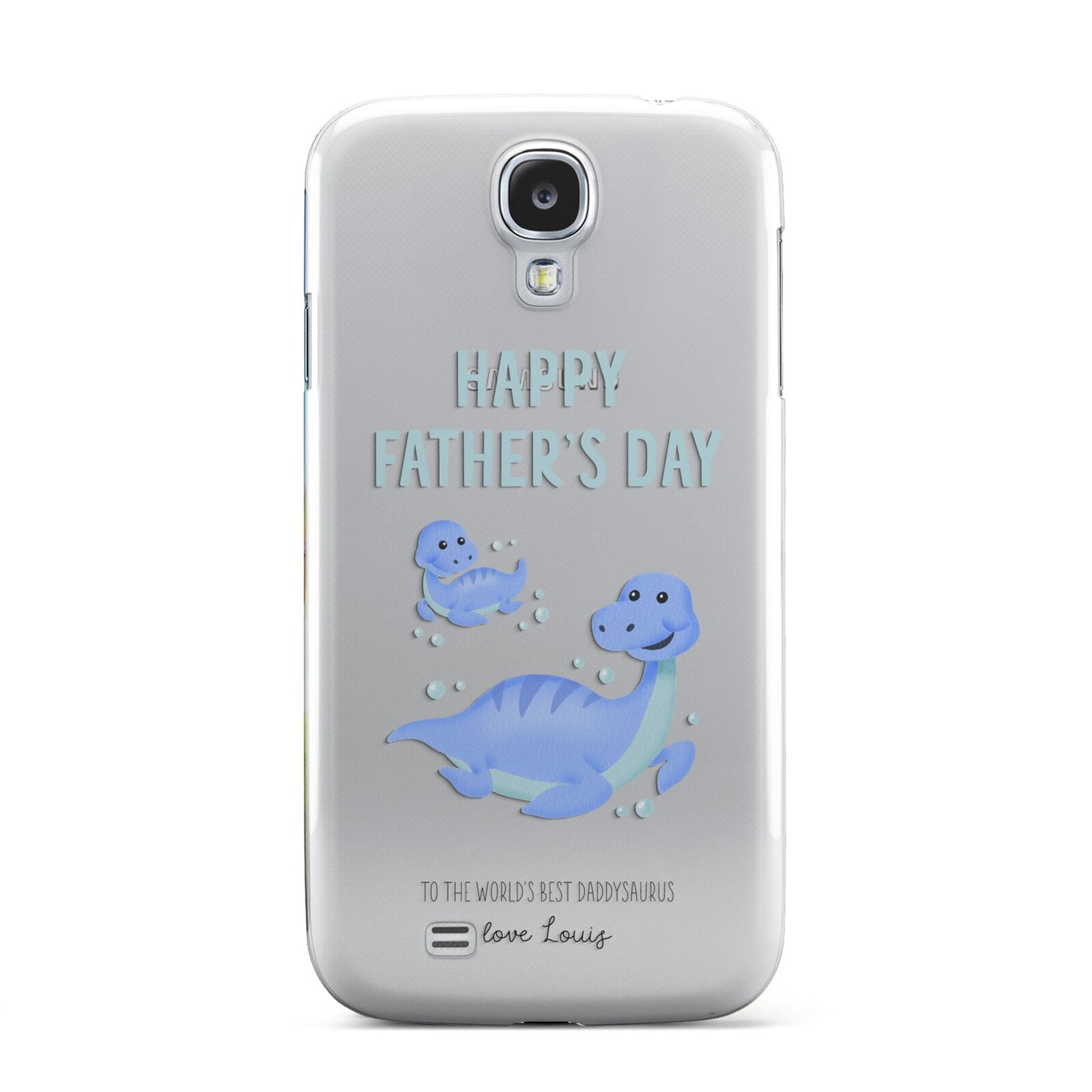 Personalised Fathers Day Dinosaur Samsung Galaxy S4 Case