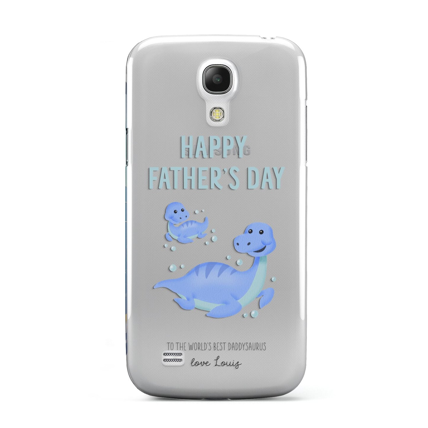 Personalised Fathers Day Dinosaur Samsung Galaxy S4 Mini Case