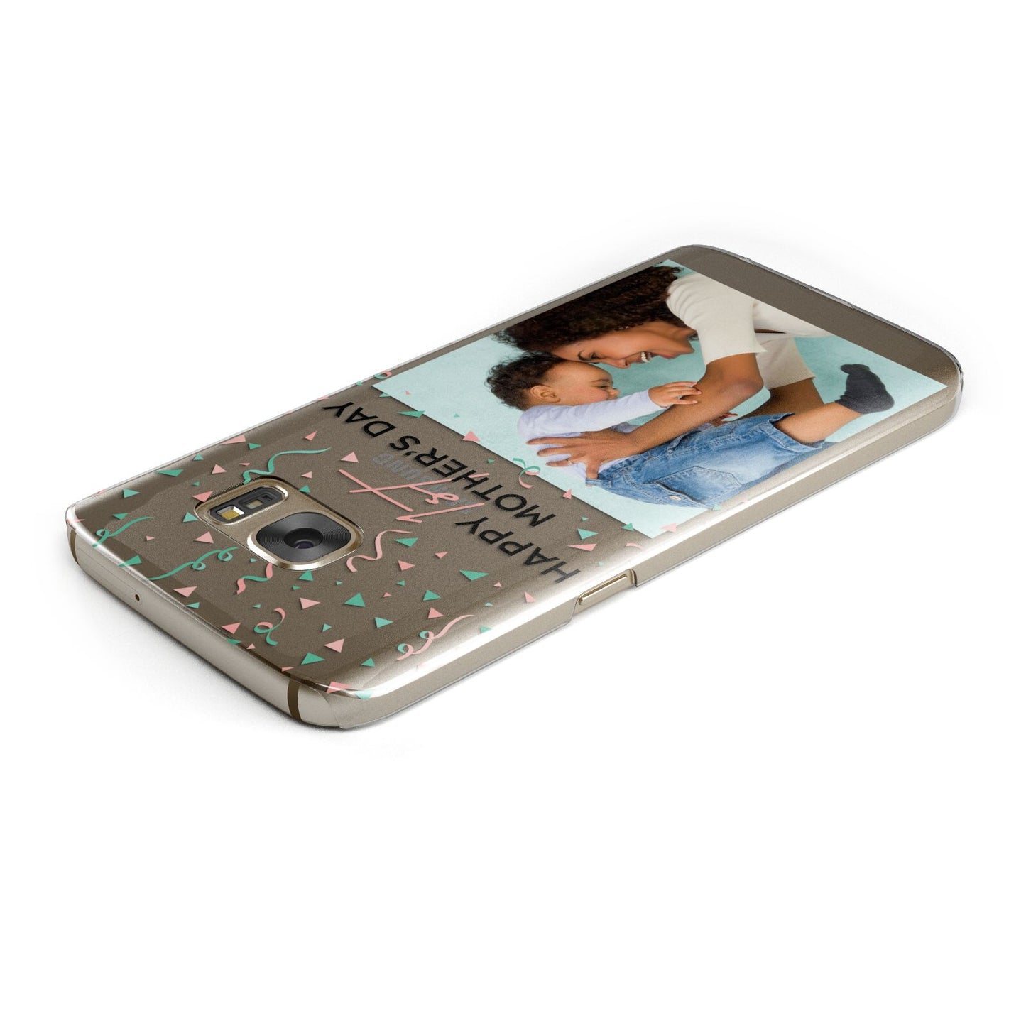 Personalised First Mothers Day Samsung Galaxy Case Top Cutout