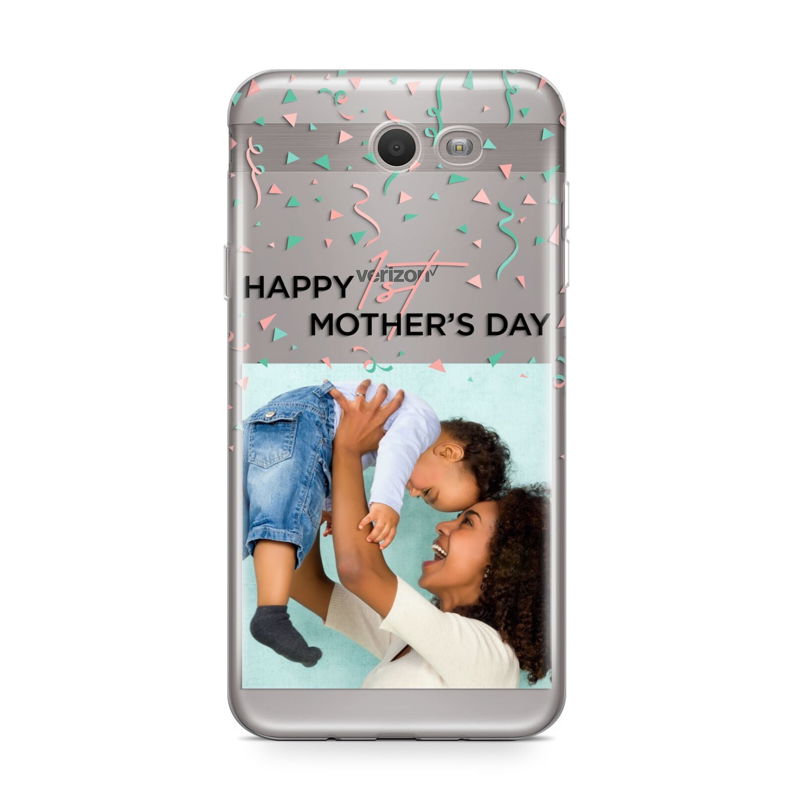 Personalised First Mothers Day Samsung Galaxy J7 2017 Case